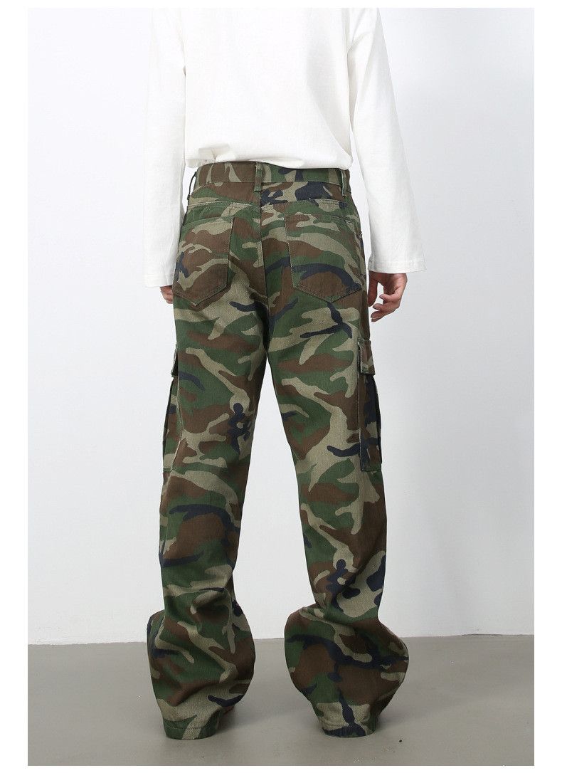 Japanese Brand × Jean American retro street big pocket camouflage cargo jeans Size US 32 / EU 48 - 5 Thumbnail