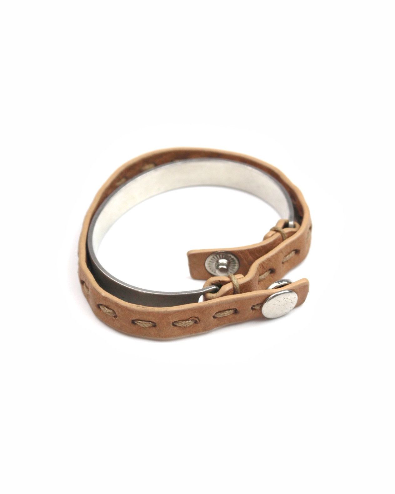 Hysteric Glamour 2000S JAPANESE MADE LEATHER & METAL BRACELET Size ONE SIZE - 4 Thumbnail