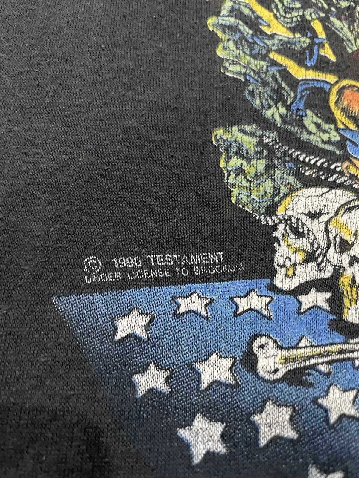 Band Tees Vintage Testament Thrash Metal band 90’s Perilous Nations Size US M / EU 48-50 / 2 - 6 Thumbnail