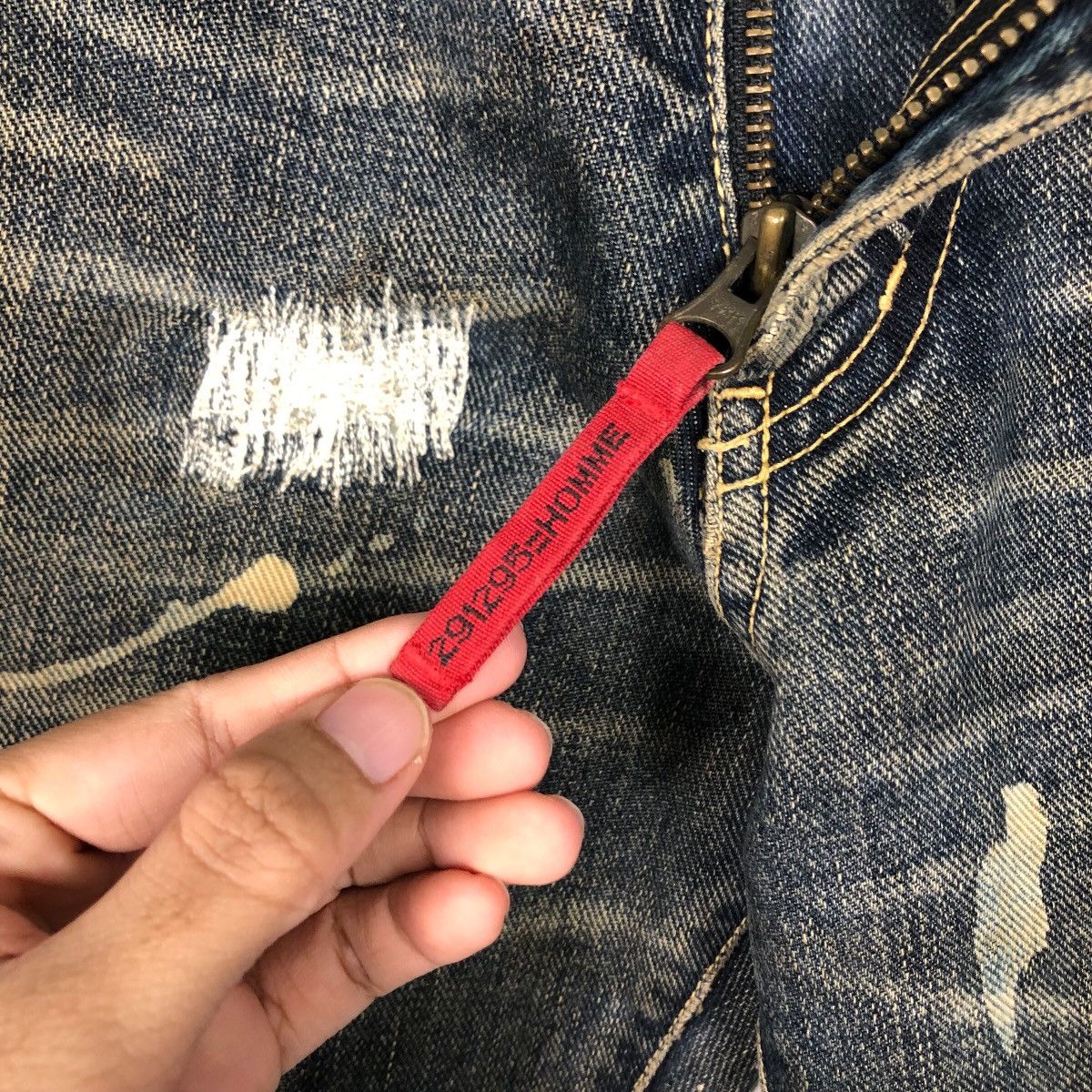 Hysteric Glamour 📌Vintage Denim Jeans Punk Design 291295=Homme Size US 32 / EU 48 - 22 Thumbnail