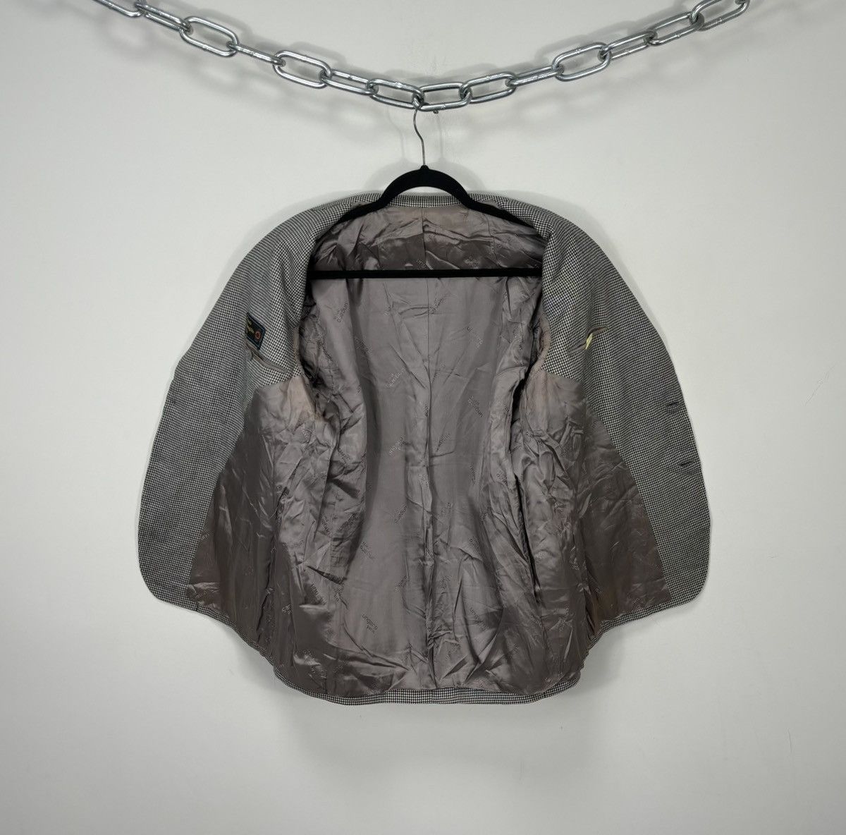 Emanuel Ungaro Vintage Ungaro Paris Ermenegildo Zegna Tessuto Blazer Jacket Size 42R - 2 Thumbnail