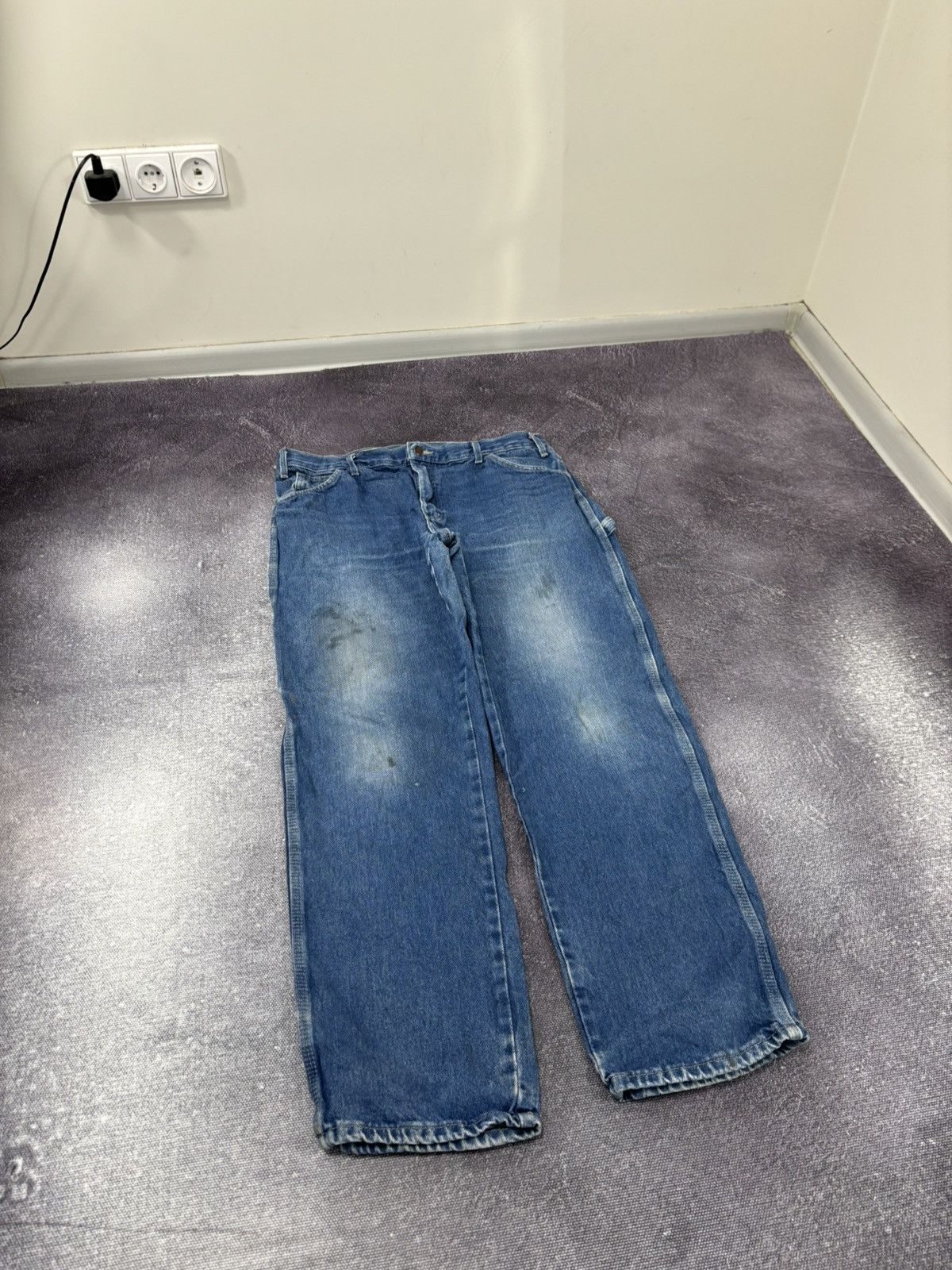 Dickies Vintage Dickies Y2K Loose Fit USA Work Blue Denim Jeans Size US 36 / EU 52 - 8 Thumbnail
