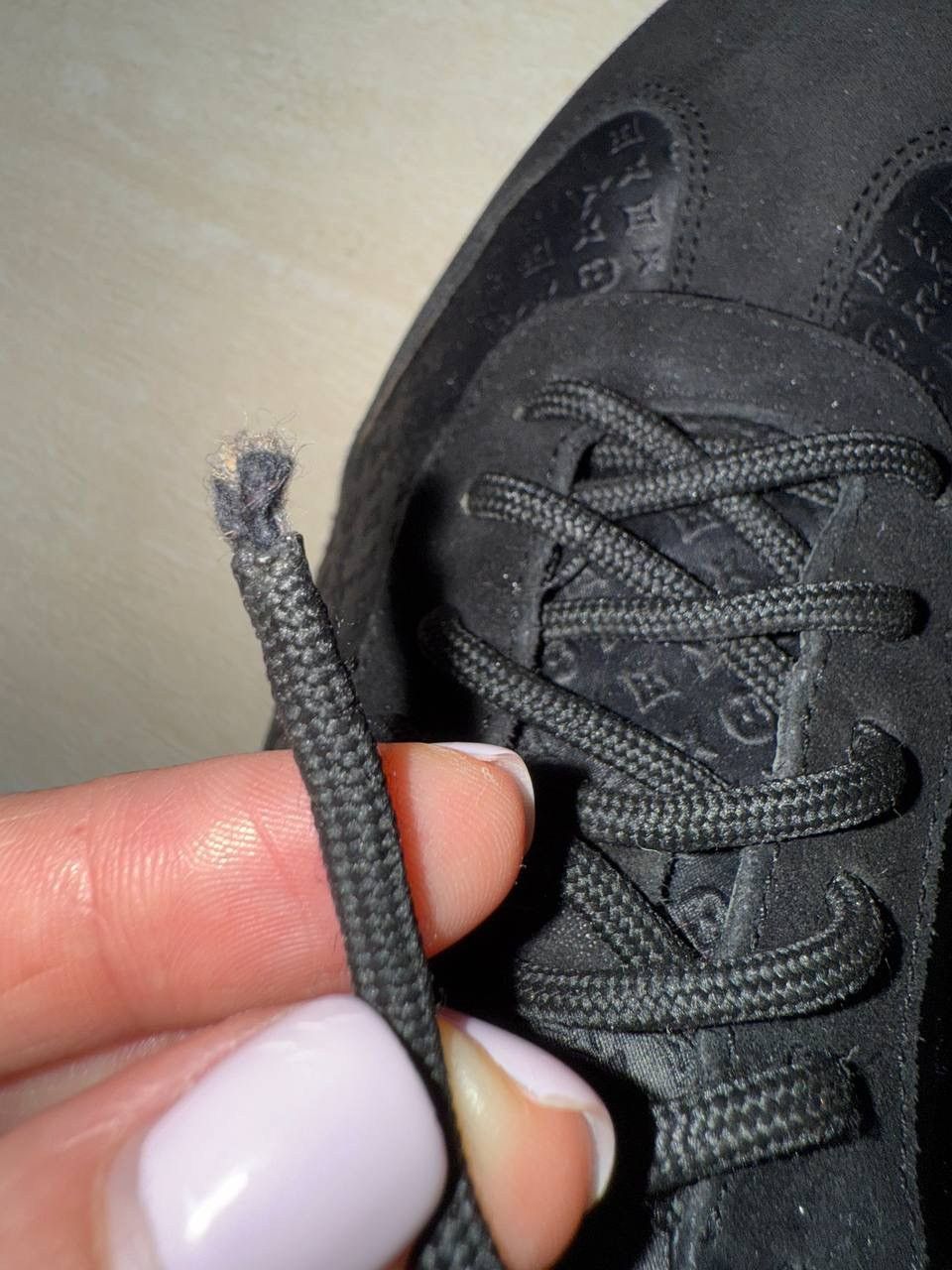 Louis Vuitton Louis Vuitton Black Monogram Canvas Low Top Sneakers Size US 8 / IT 38 - 7 Thumbnail