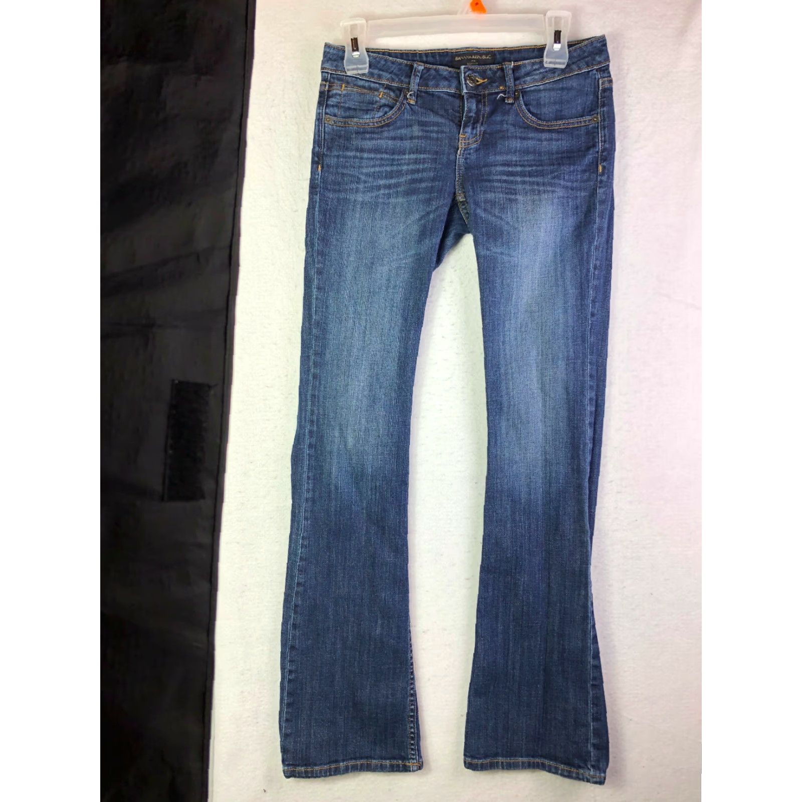 Banana Republic VINTAGE Banana Republic Bootcut Jeans? 25/0R 28x30 Measured Blue Denim Juniors Womens Regular Mid Rise Cotton Denim jeans Size 42" / US 20 - 2 Thumbnail