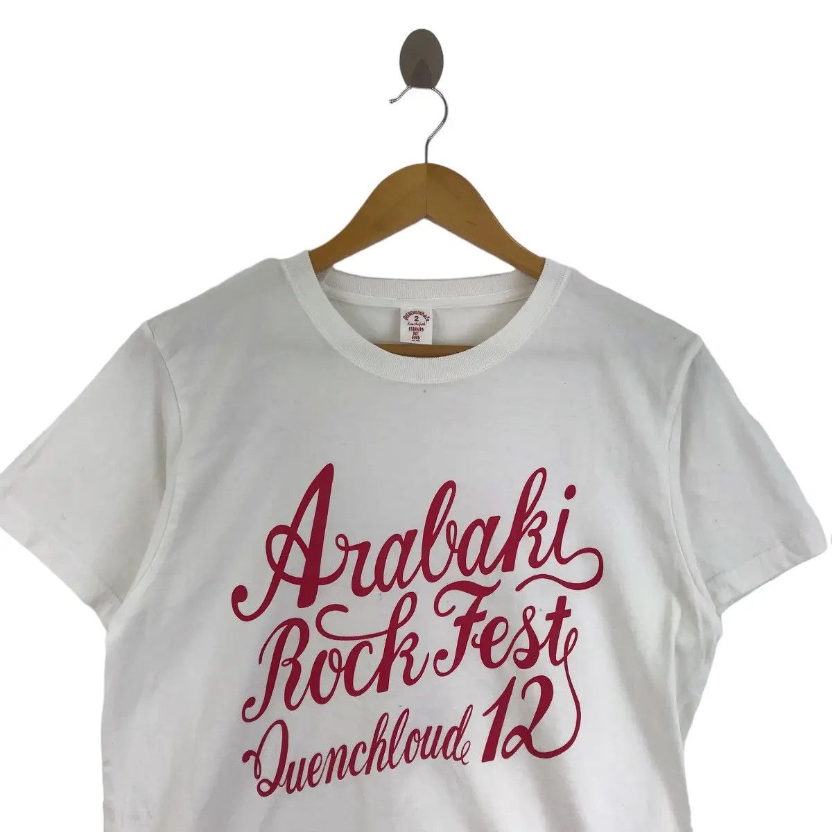 Vintage ARABAKI ROCK 2012 FESTIVAL Quenchloud Music Tee Shirt Size US S / EU 44-46 / 1 - 2 Thumbnail