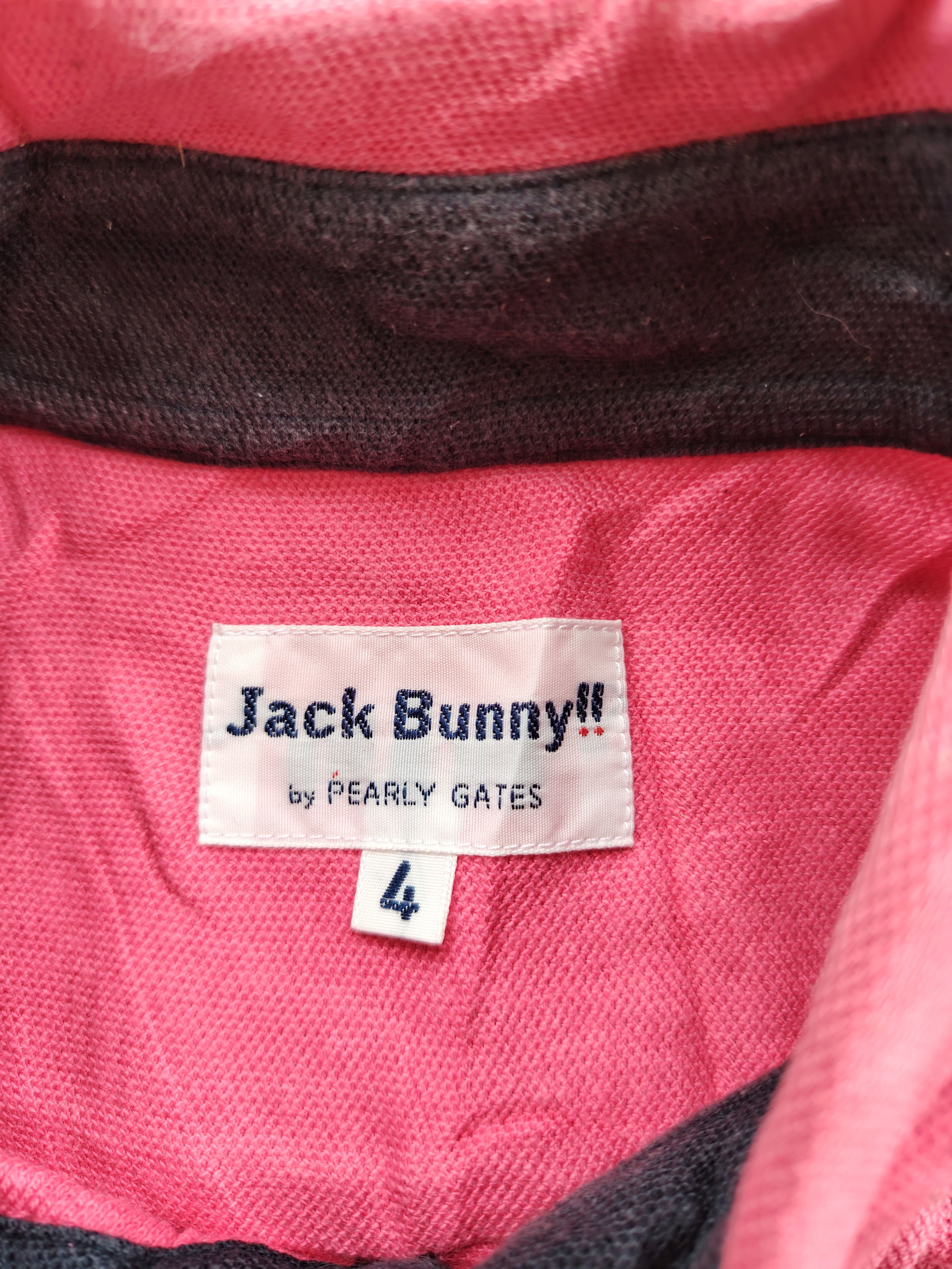 Designer × Japanese Brand Jack Bunny by Pearly Gates Pink Button Up Shirt Japan Size S / US 4 / IT 40 - 7 Thumbnail