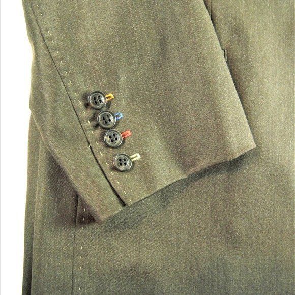 Other M2 Morvati Men's Italian Designer Custom Suit Jacket Size 44 Size US L / EU 52-54 / 3 - 5 Thumbnail