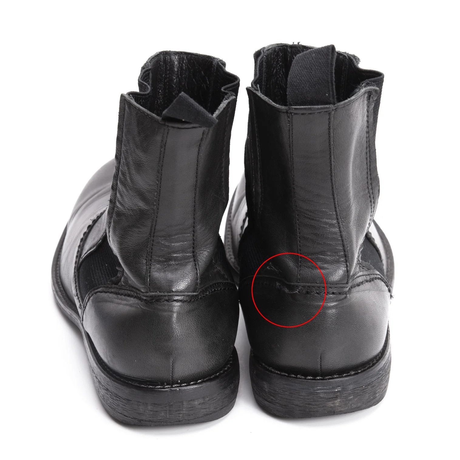 Yohji Yamamoto Yohji Yamamoto Black Leather Side Gore Boots Size US 9 / EU 42 - 6 Thumbnail