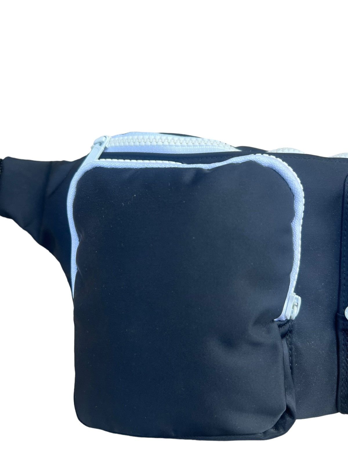 Courreges Vintage 90s Courreges Paris Two Tone Cargo Waist Bag Size 34 - 8 Thumbnail