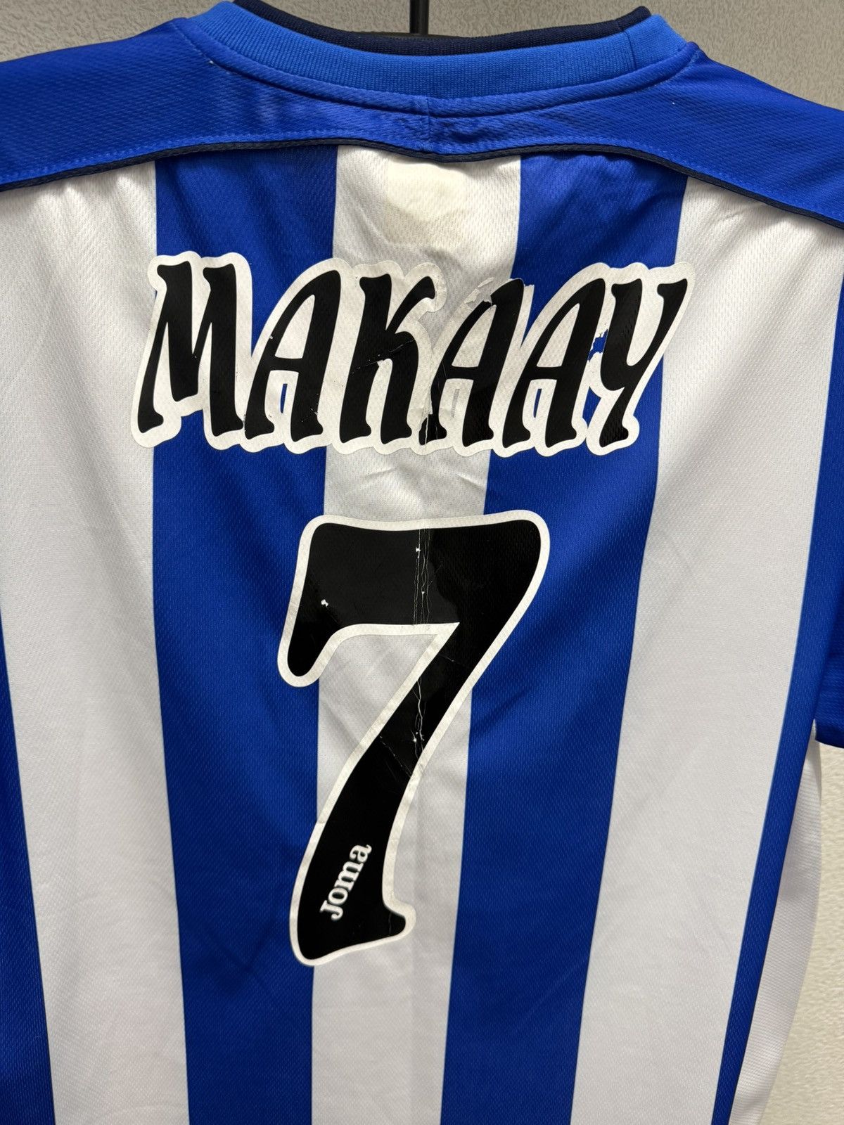 Joma Deportivo La Coruna Makaay 7 Joma vintage soccer jersey Xl Size US XL / EU 56 / 4 - 8 Thumbnail