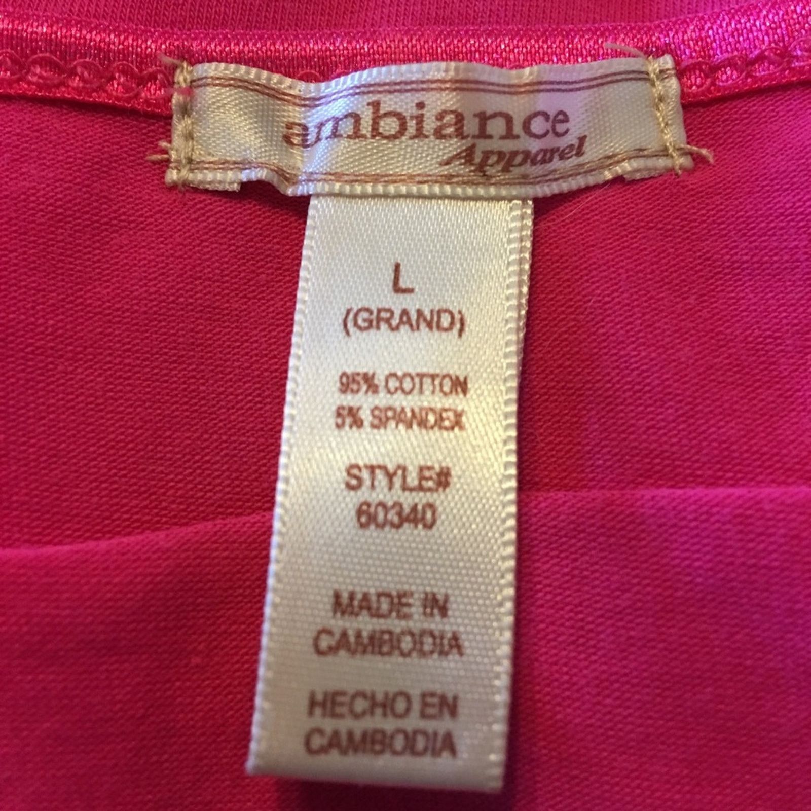 Other Ambiance Apparel pink long tank top L Size L / US 10 / IT 46 - 6 Thumbnail