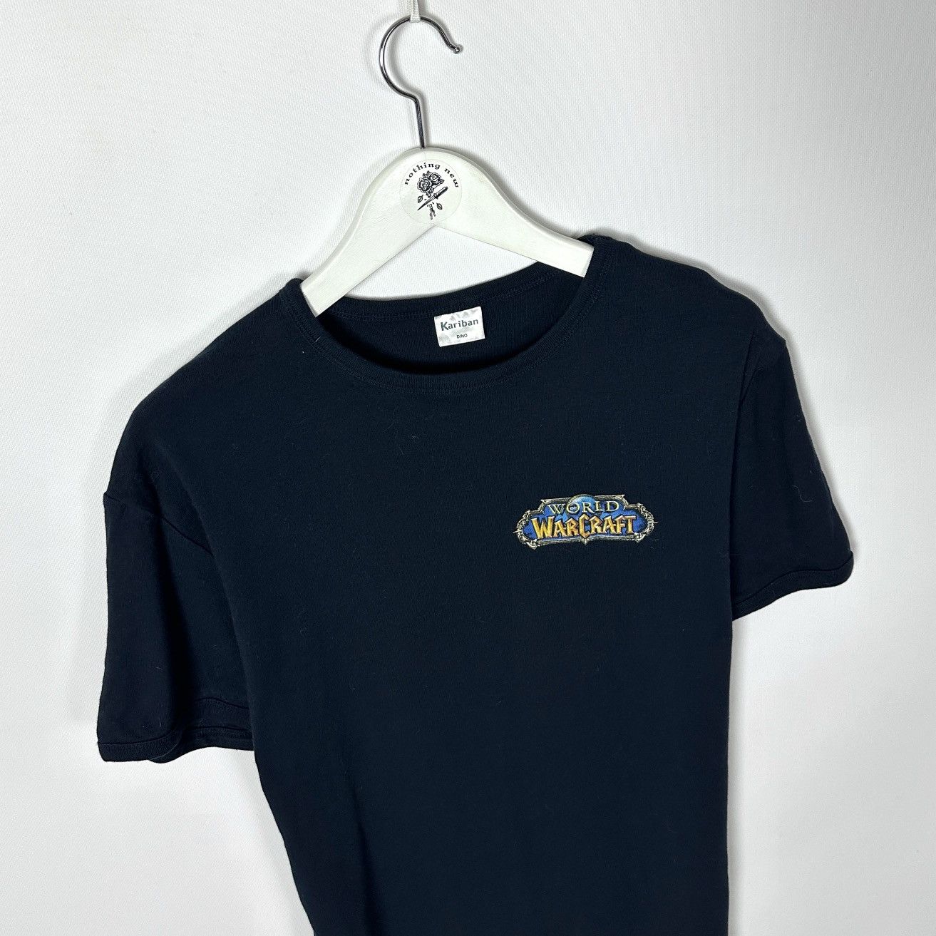 The Game Vintage 00s y2k Blizzard World Of Warcraft Promo tee rare Size US M / EU 48-50 / 2 - 5 Thumbnail