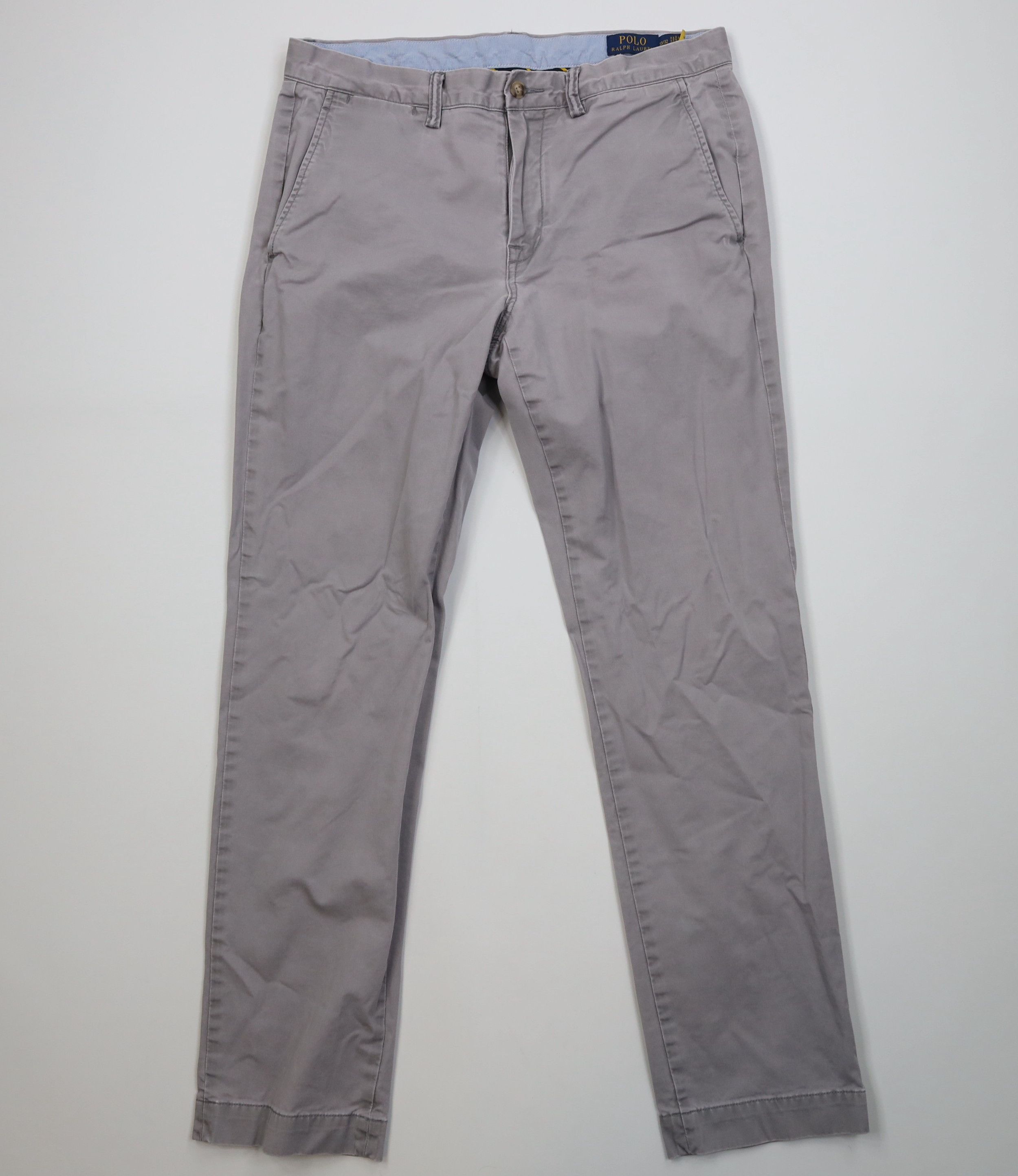 Ralph Lauren Vintage Y2K Ralph Lauren Straight Fit Chino Pants Gray Size US 33 - 1 Thumbnail