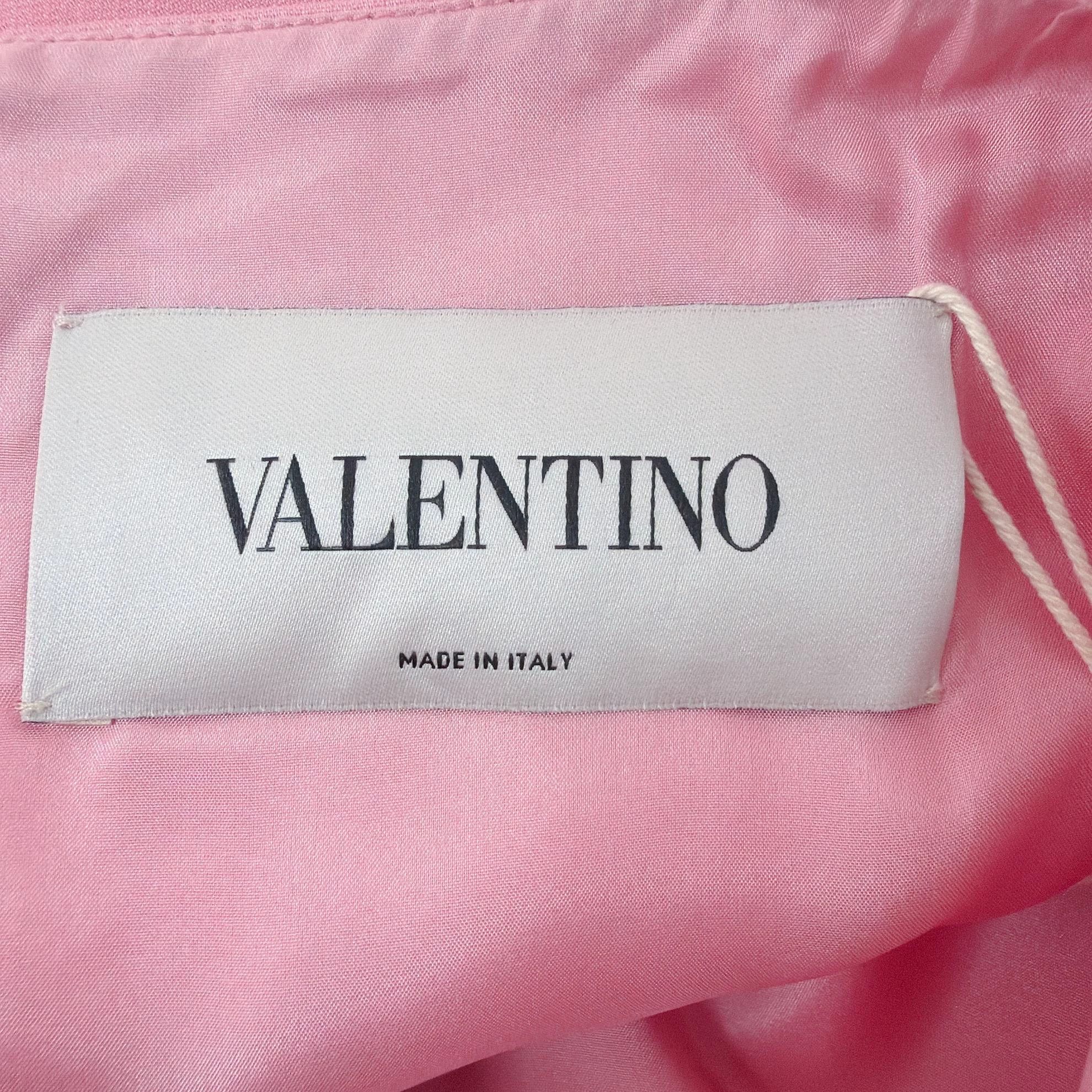Valentino Valentino Pink Women's Dress 40 Size S / US 4 / IT 40 - 6 Thumbnail