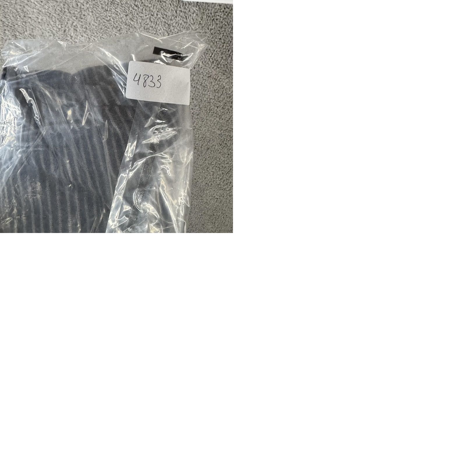 Club Room Club Room Sweater Mens Medium Gray Striped V Neck Merino Wool Acrylic Pullover Size US M / EU 48-50 / 2 - 9 Thumbnail