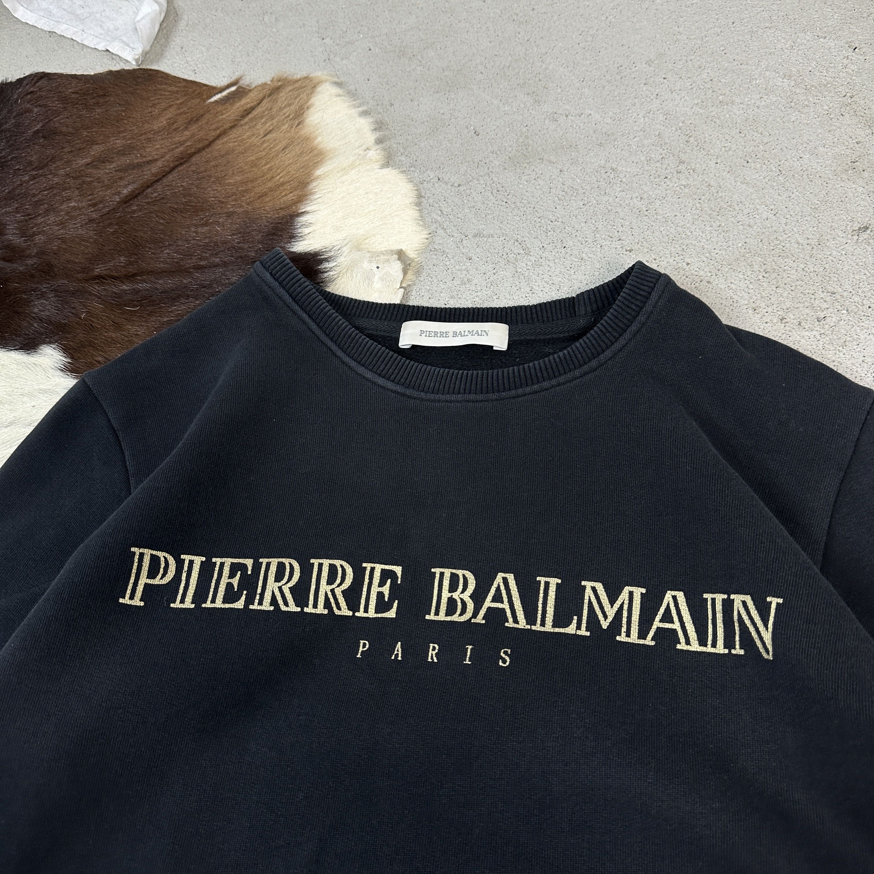 Pierre Balmain × Vintage Vintage Streetwear Archive Y2K Pierre Balmain Sweatshirt Size S / US 4 / IT 40 - 2 Thumbnail