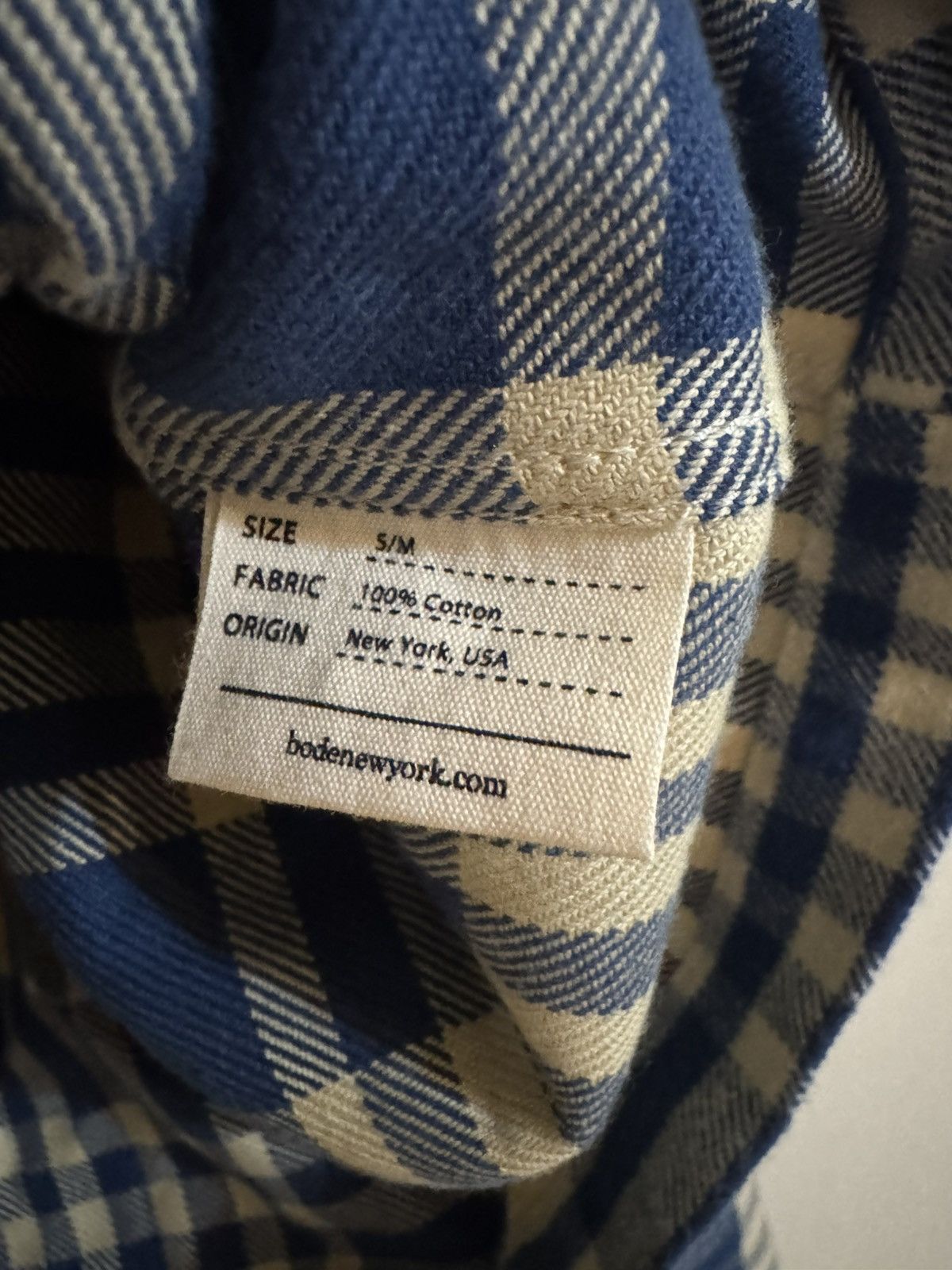Bode Bode New Putnam Plaid Shirt Jacket Button Up Blue S/M Size US M / EU 48-50 / 2 - 4 Thumbnail