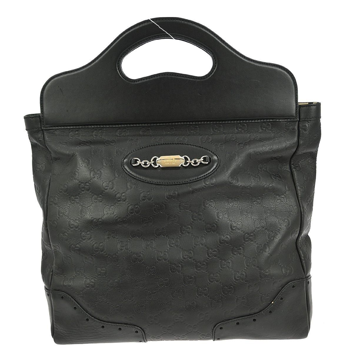 Gucci Gucci Punch Top Handle Bag Guccissima Leather Size ONE SIZE - 1 Thumbnail