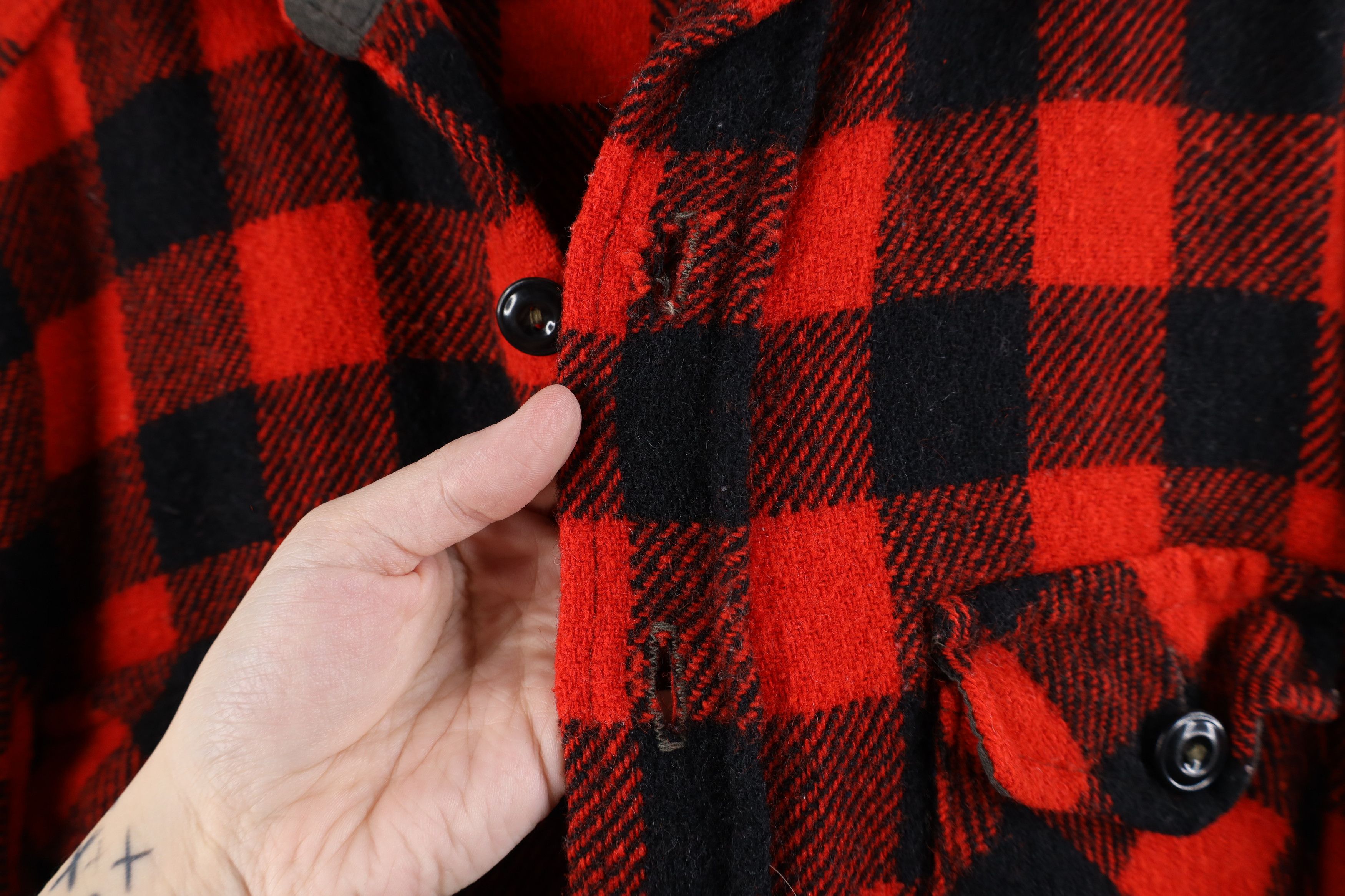 Vintage Vintage 60s Streetwear CPO Button Shirt Jacket Jac Shirt USA Size US L / EU 52-54 / 3 - 11 Thumbnail