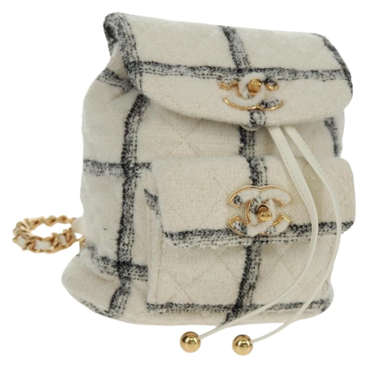 Chanel Chanel Tweed Backpack Size ONE SIZE - 1 Thumbnail