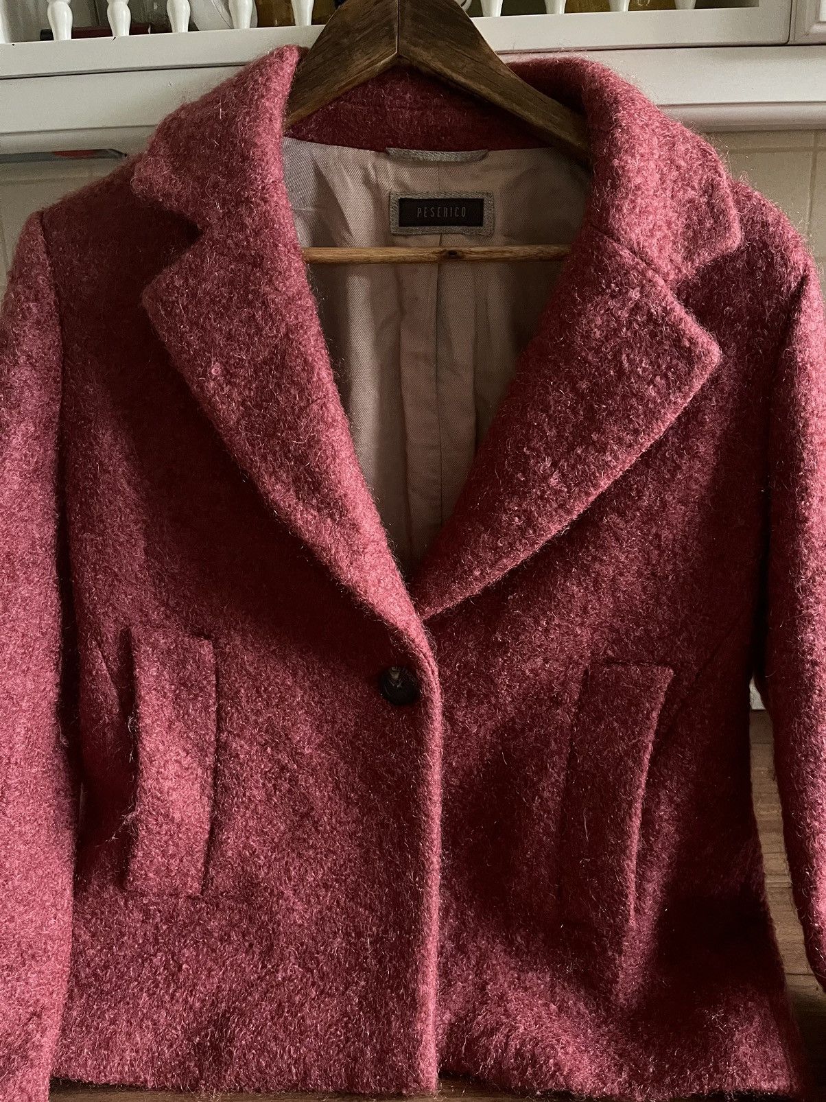 Peserico Peserico coat made of mohair Size M / US 6-8 / IT 42-44 - 2 Thumbnail