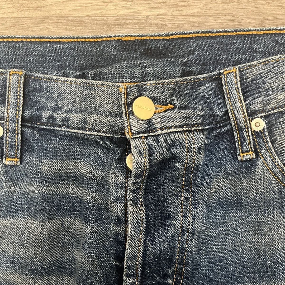 Fear of God Fear Of God Essentials Straight Fit Jeans Size US 32 / EU 48 - 2 Thumbnail