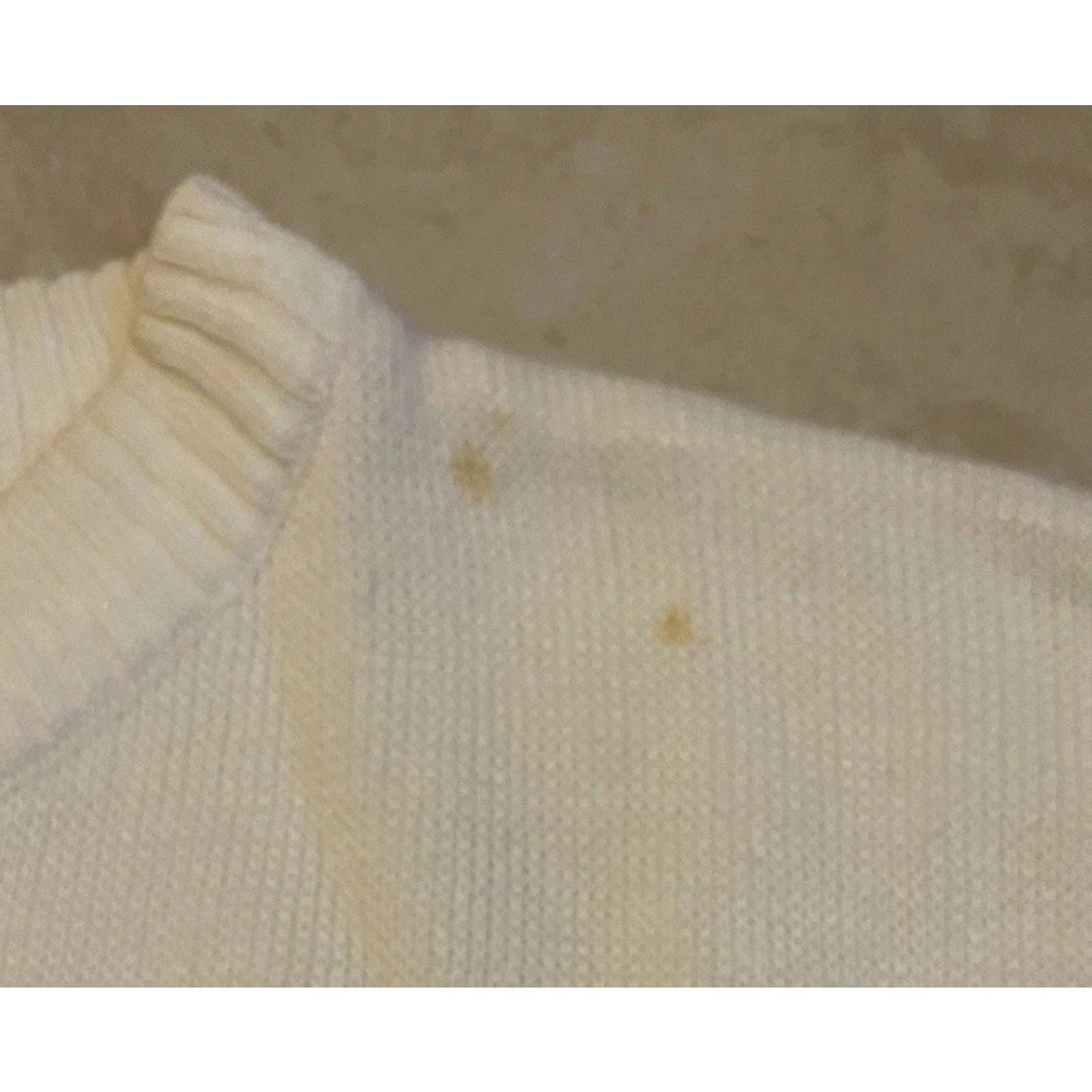 Rainbow VINTAGE Rainbow Striped Knit Sweater Womens L 70s 80s White Acrylic Ocean Pacific Hawaii Surf Beach OP AOP Wool Pullover Size L / US 10 / IT 46 - 3 Thumbnail