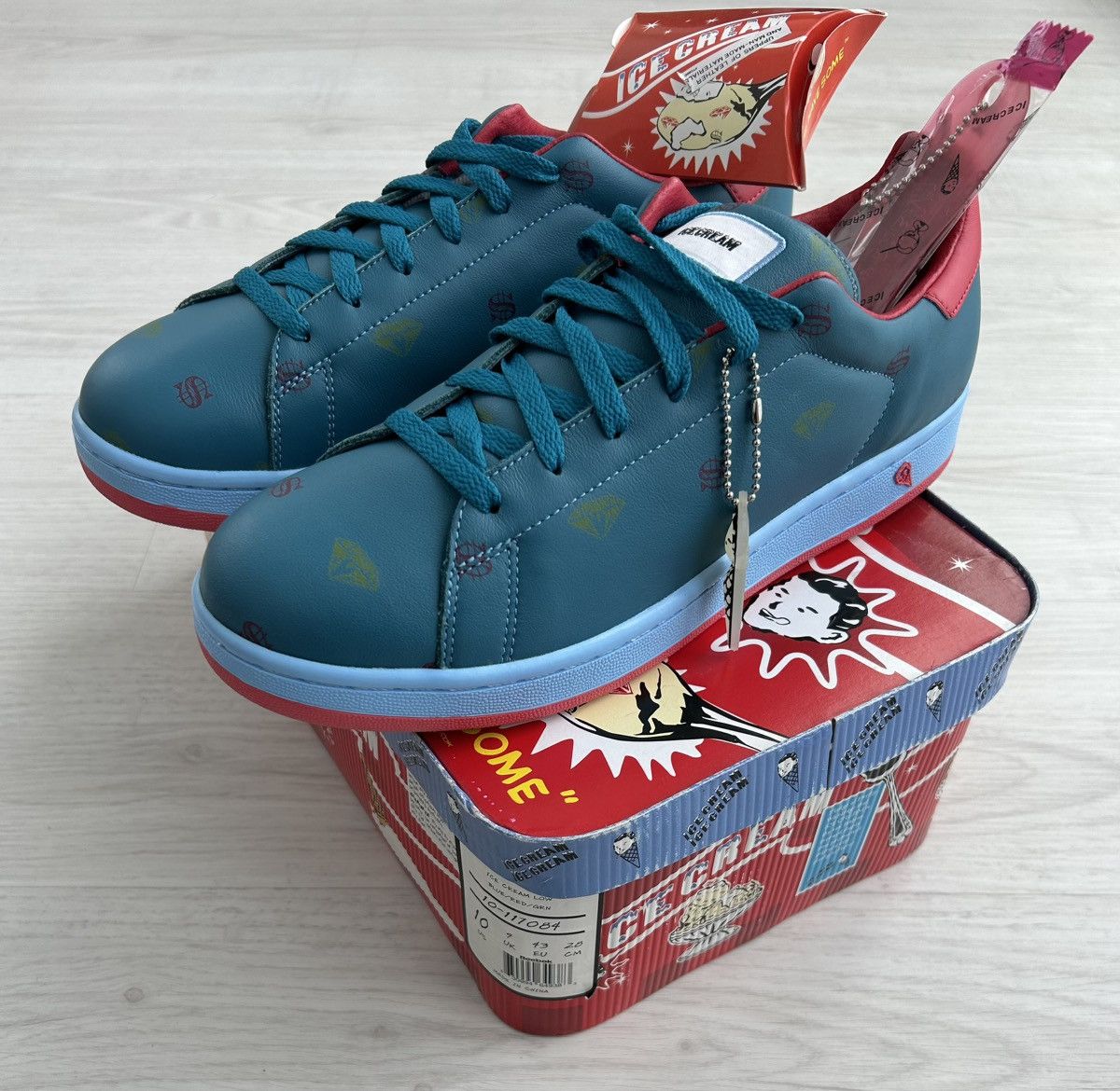 Billionaire Boys Club RARE OG REEBOK X BBC/ICE CREAM BOUTIQUE SNEAKER Size US 10 / EU 43 - 3 Thumbnail
