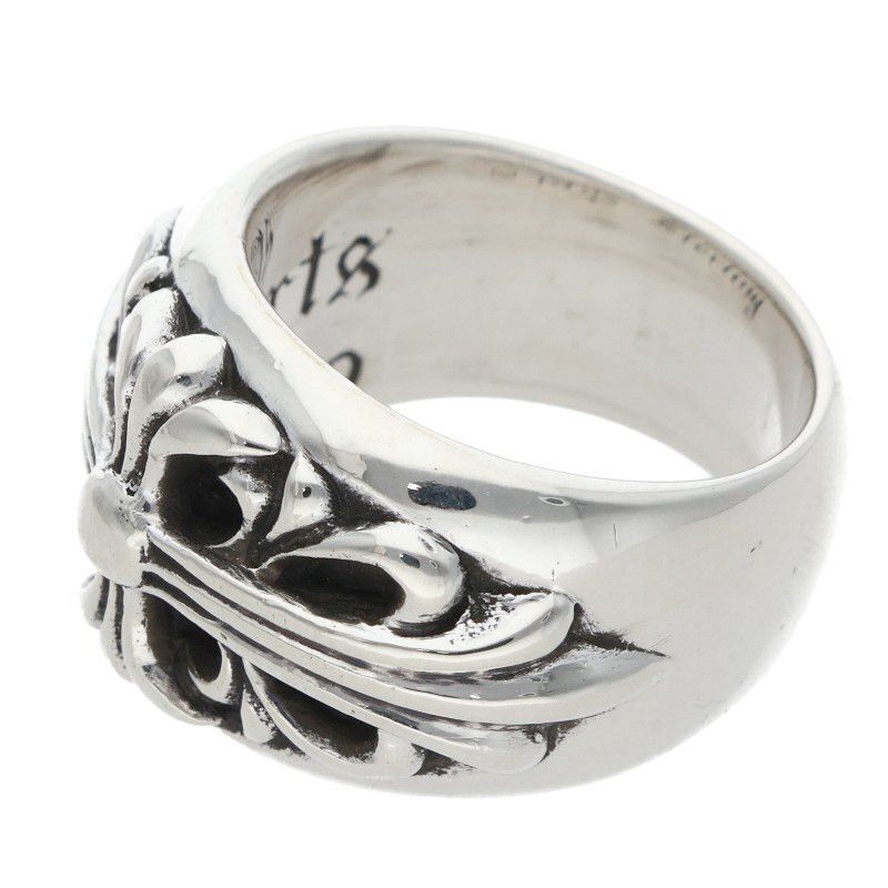Chrome Hearts Chrome Hearts Floral Cross Silver Ring Size ONE SIZE - 5 Thumbnail