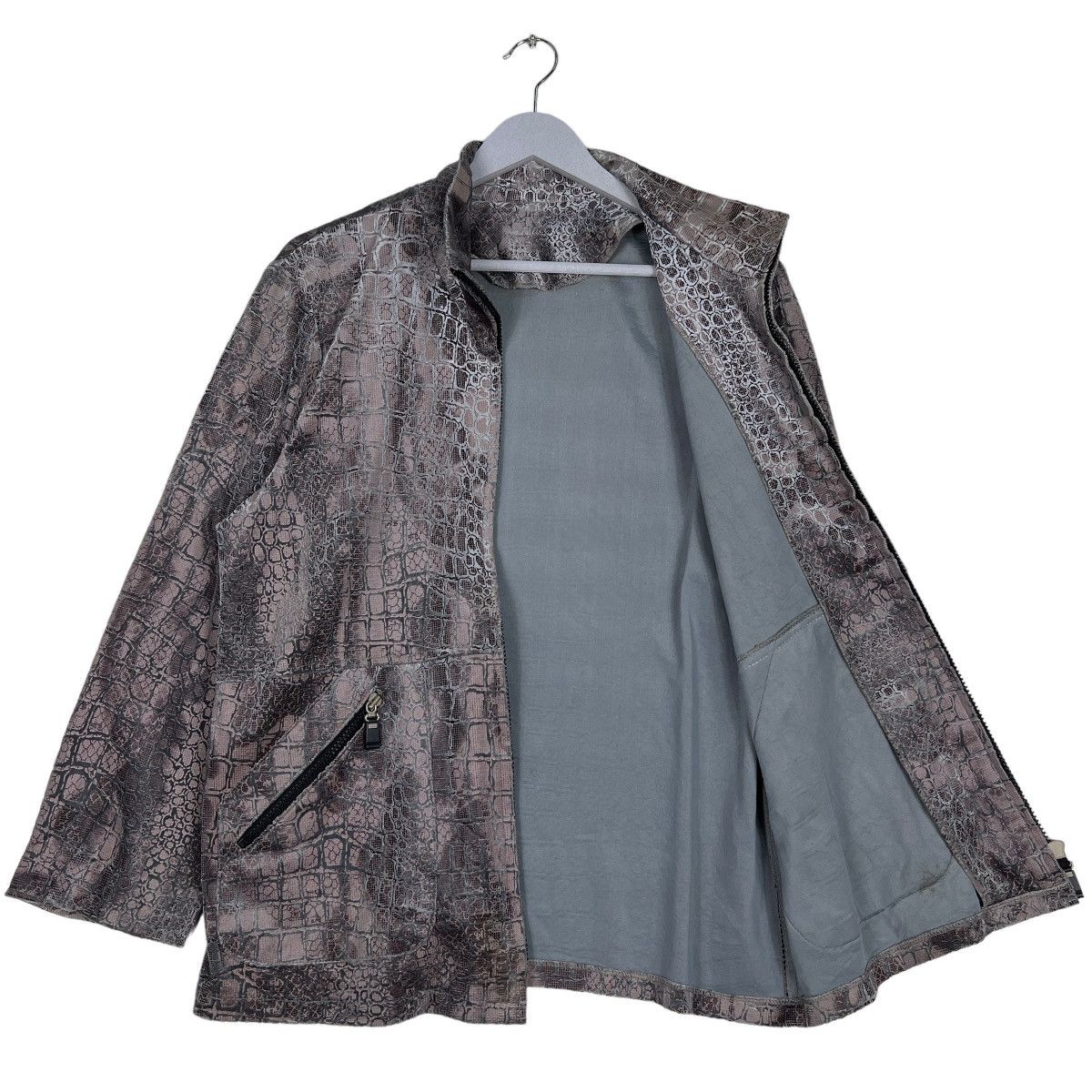 Japanese Brand 🔥 SNAKE SKIN JACKET Size US M / EU 48-50 / 2 - 9 Thumbnail