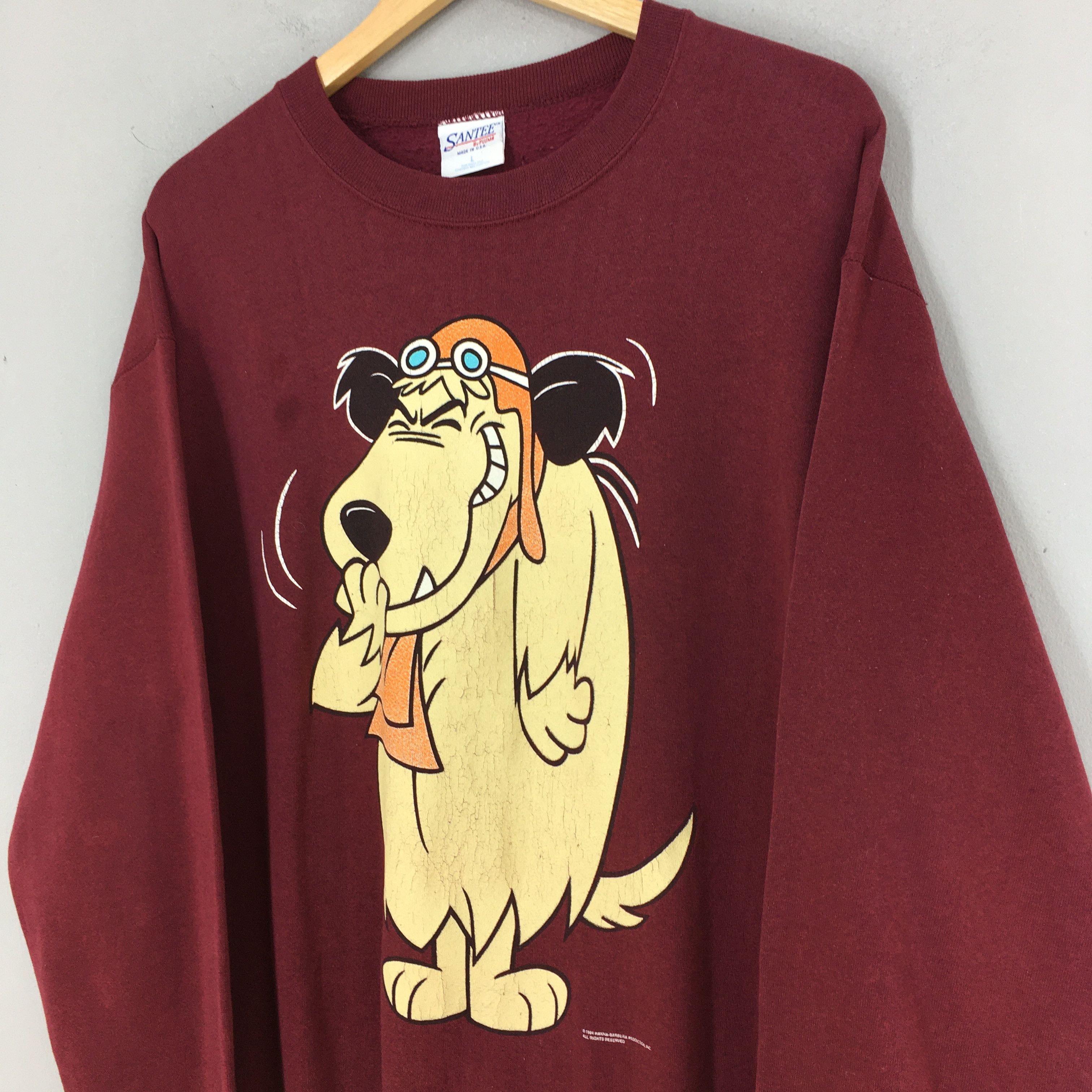 Cartoon Network × Vintage Vintage 90s Dastardly & Muttley Dog Cartoon Sweatshirt Large Size US L / EU 52-54 / 3 - 3 Thumbnail