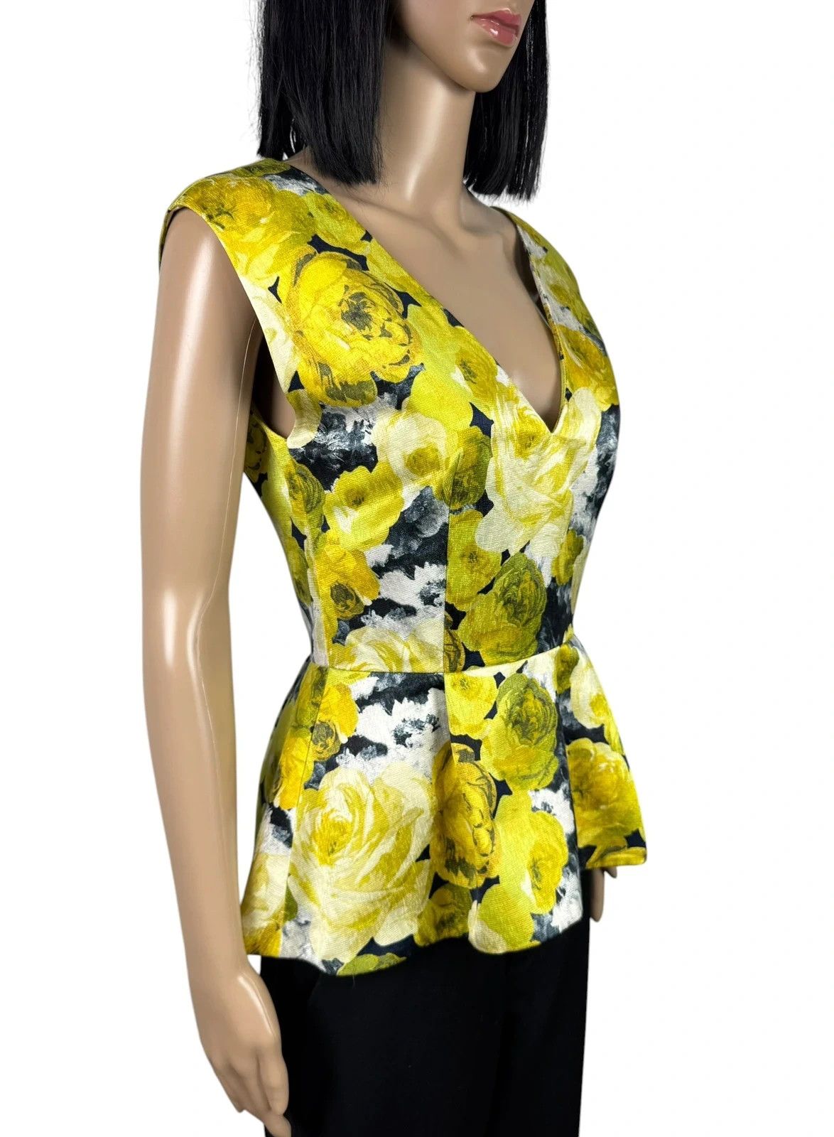 Other Elenareva Floral Printed Top Bascue Silk Cotton size S Size S / US 4 / IT 40 - 3 Thumbnail