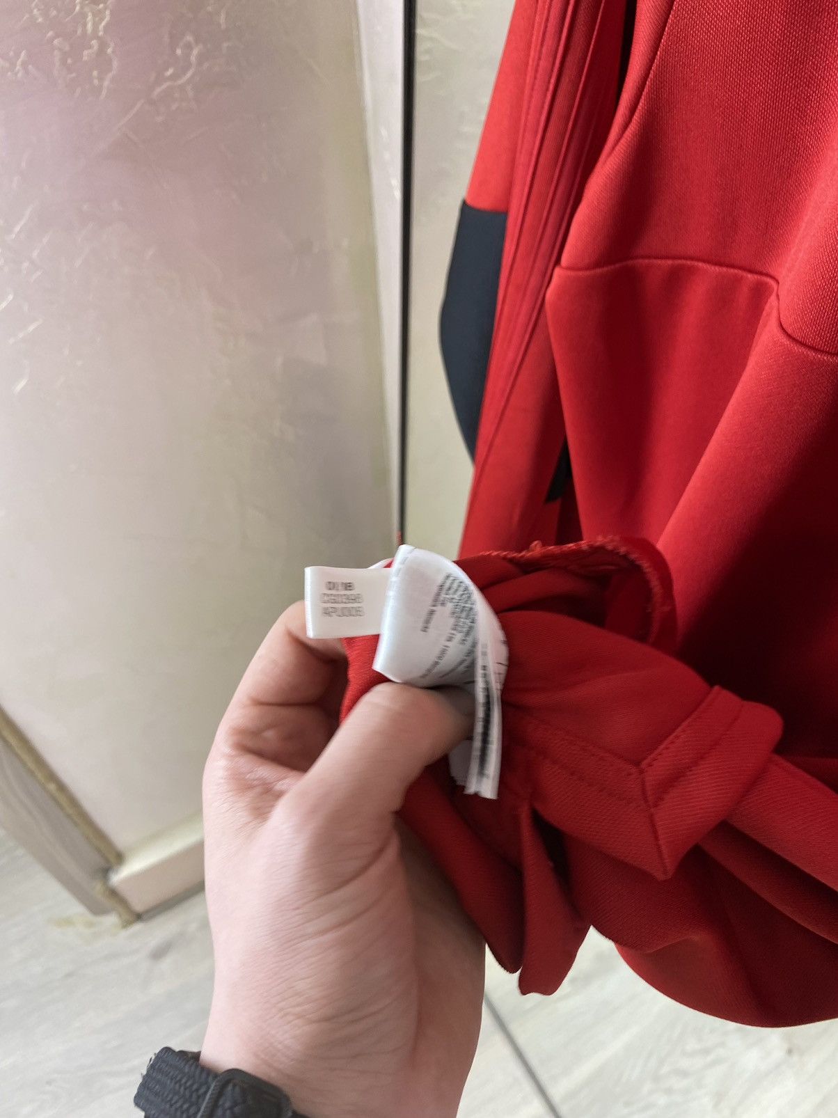 Adidas Adidas CLIMALITE Wolves Quarter-Zip Training Top | Red Tech Size US L / EU 52-54 / 3 - 6 Thumbnail