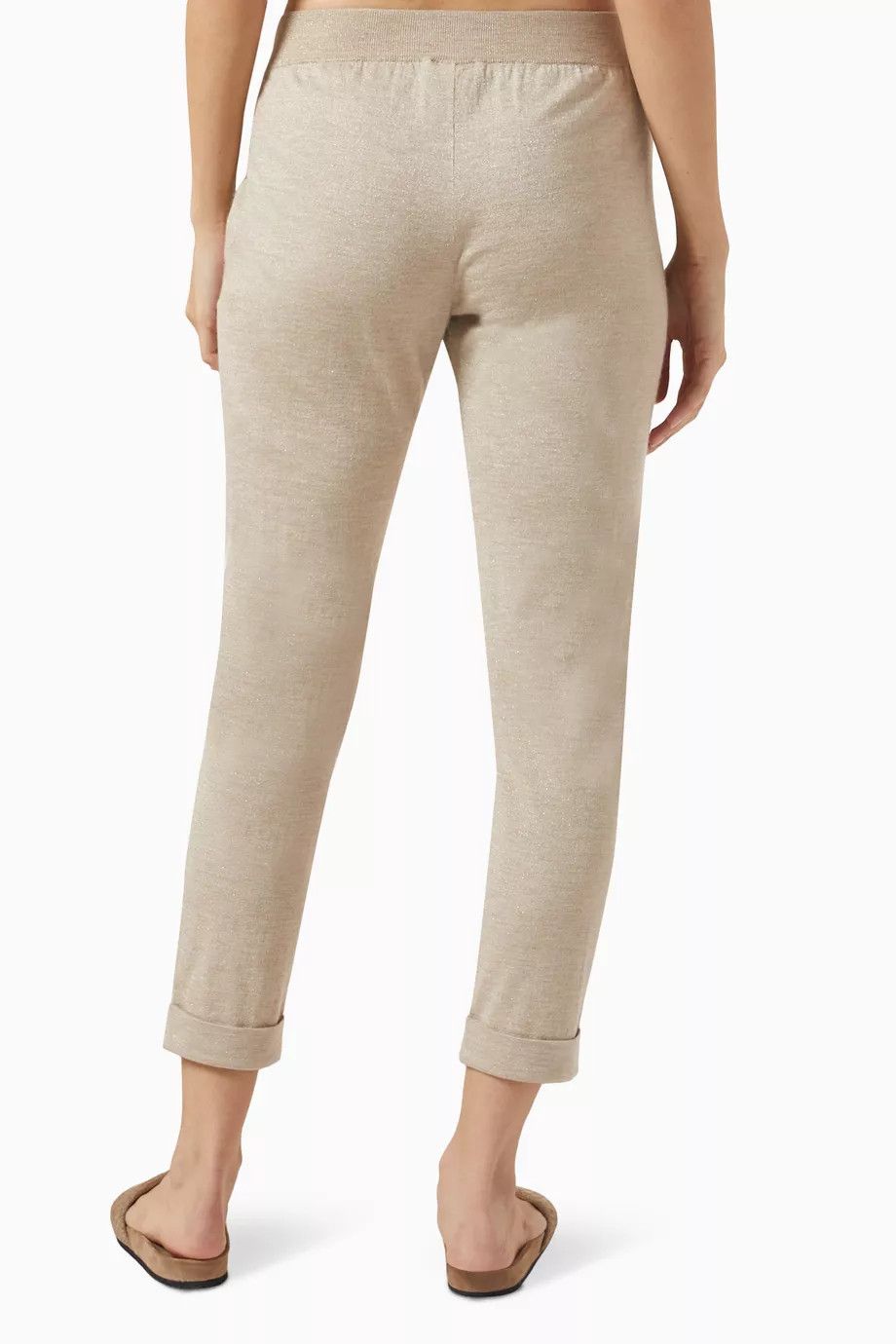 Brunello Cucinelli o1y0725 Sweatpant in Sand Size 30" / US 8 / IT 44 - 3 Thumbnail