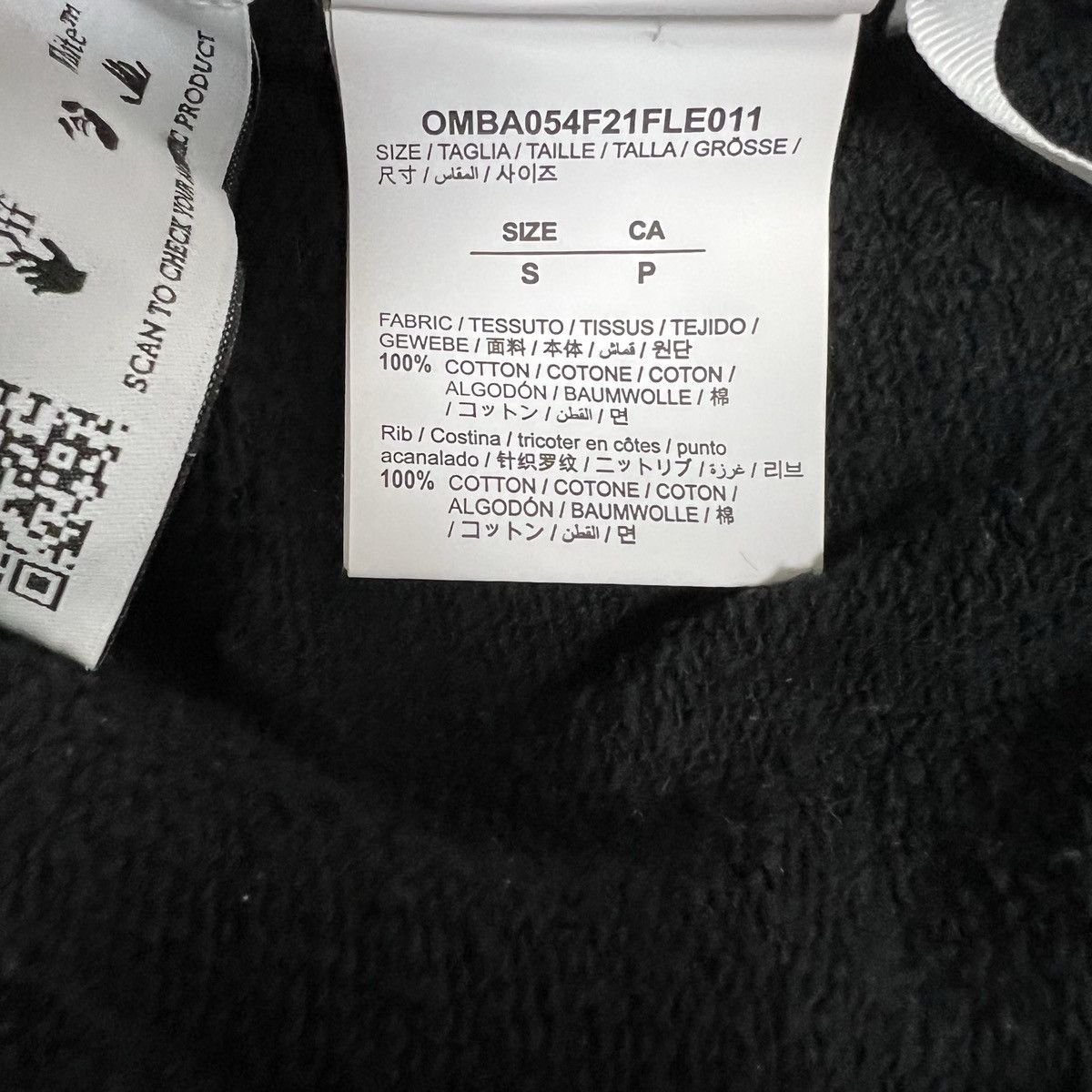 Off-White OFF-WHITE FW21 CARAVAGGIO ARROW PRINTED CREWNECK Size US S / EU 44-46 / 1 - 8 Thumbnail