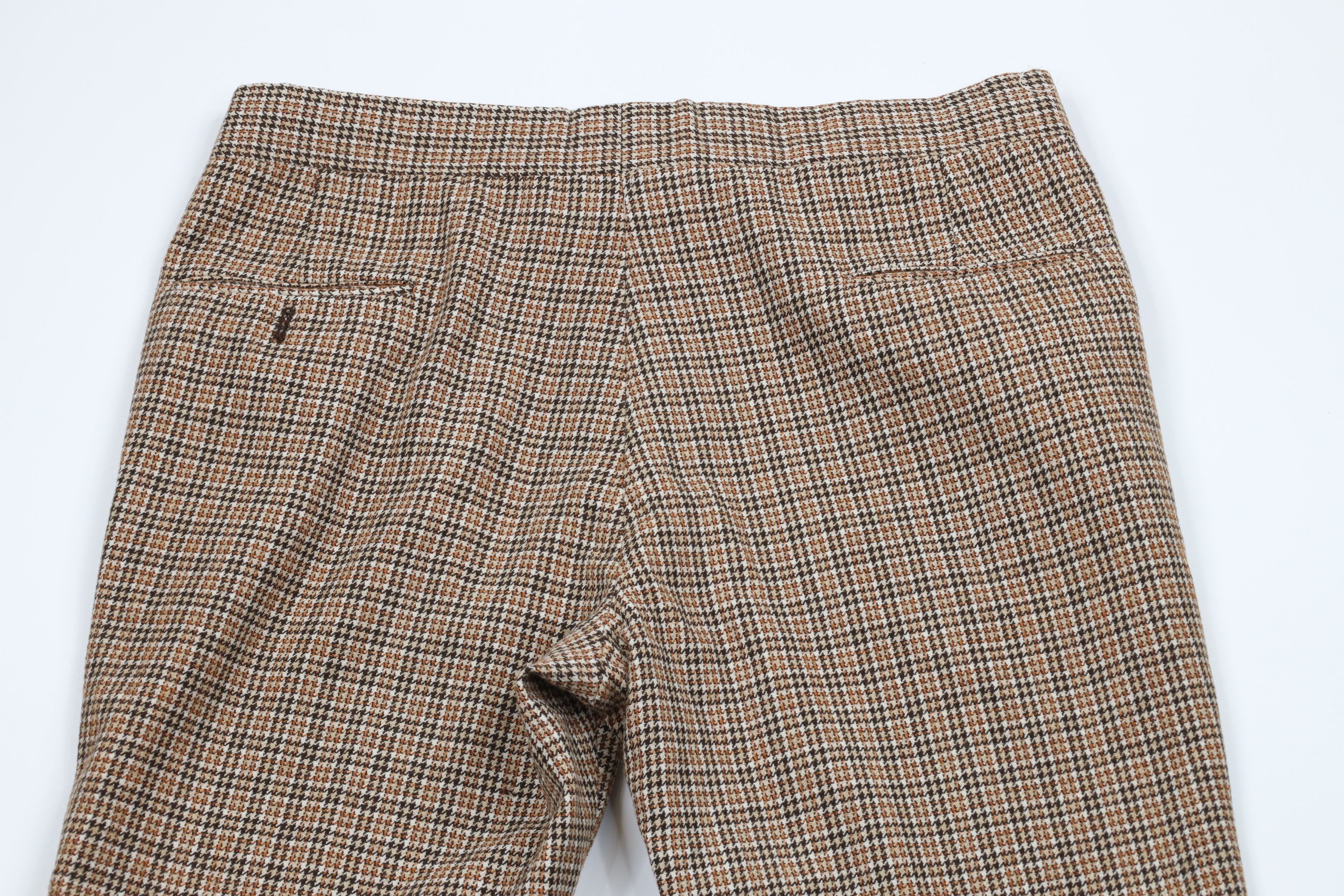 Vintage Vintage 70s Streetwear Bottoms Chino Pants Houndstooth USA Size US 38 / EU 54 - 13 Thumbnail