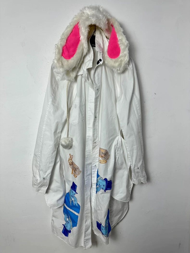 Undercover undercover 14ss middle finger shirt jacket Size US L / EU 52-54 / 3 - 1 Thumbnail