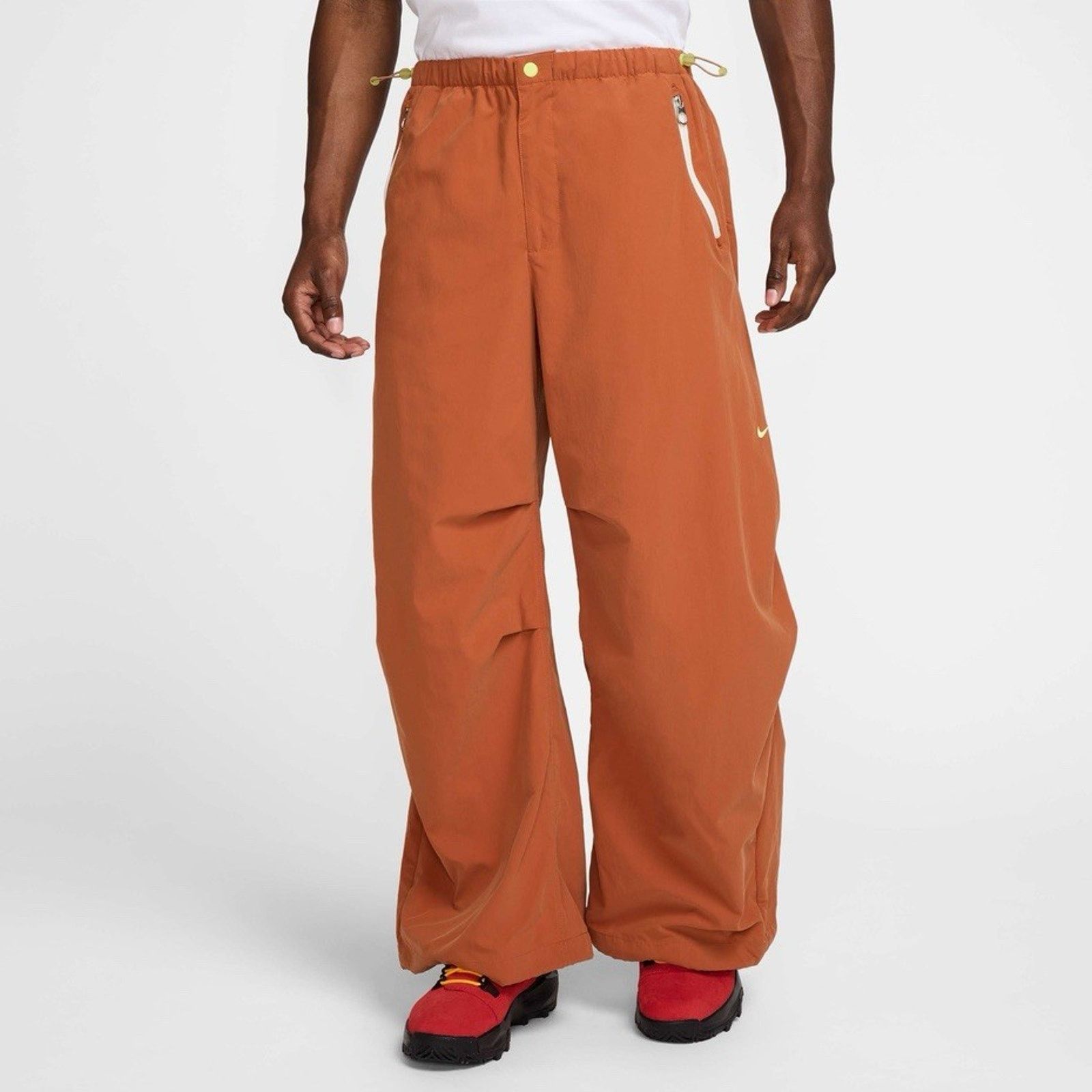 Nike Nike Project FROG Parachute Pants Dark Russet/ Lemon Large Size US 32 / EU 48 - 1 Thumbnail