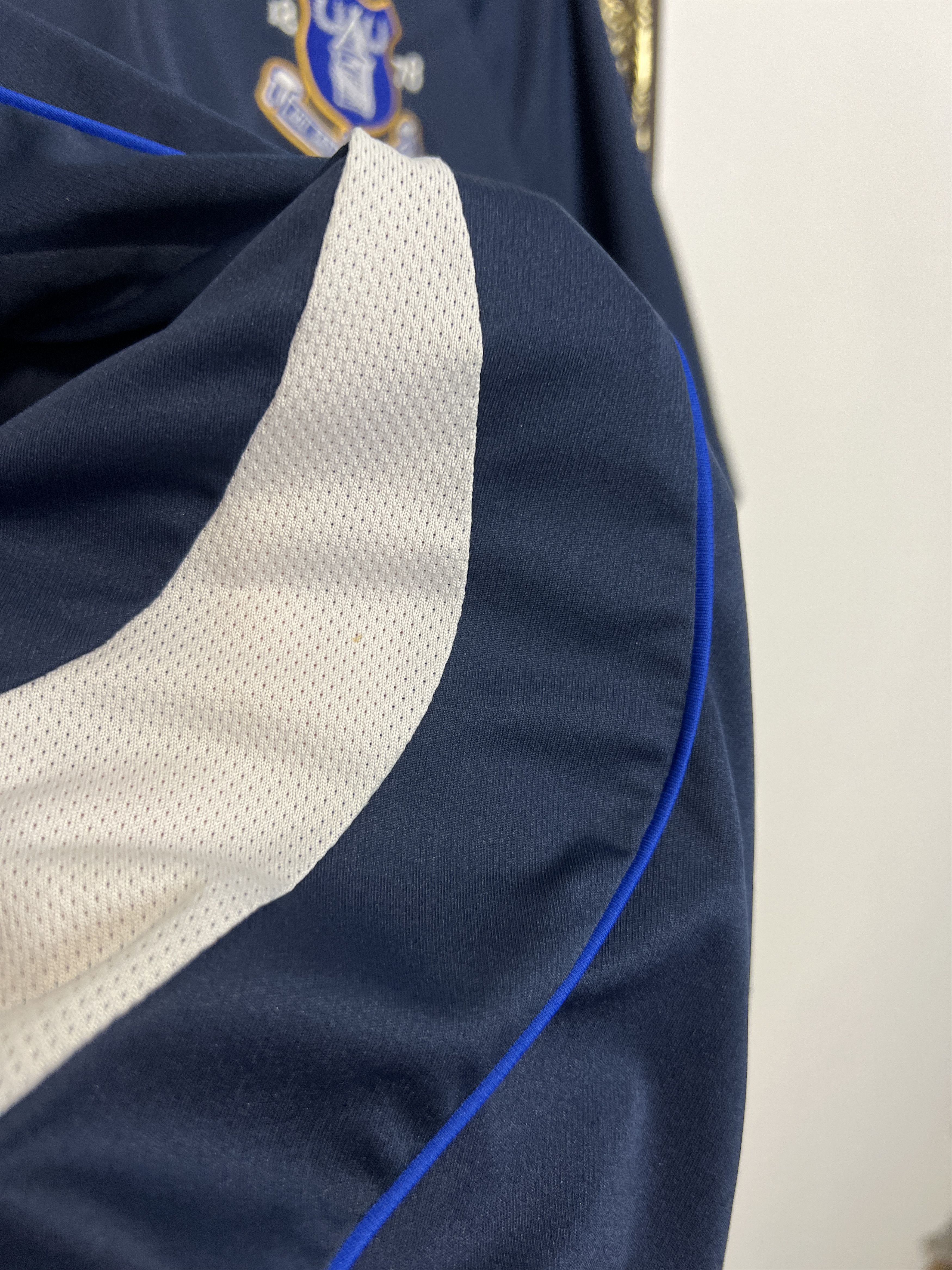 Umbro Everton Football Polo Shirt Soccer Train Jersey Trikot Size US L / EU 52-54 / 3 - 8 Thumbnail
