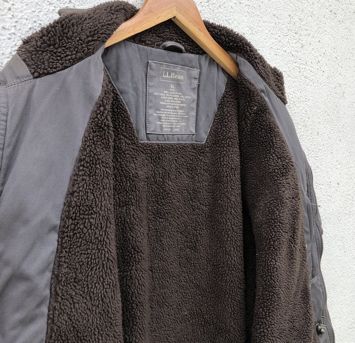 L.L. Bean VTG L.L.Bean Military Multipocket Lined Sherpa Coat Jacket Size US XL / EU 56 / 4 - 6 Thumbnail