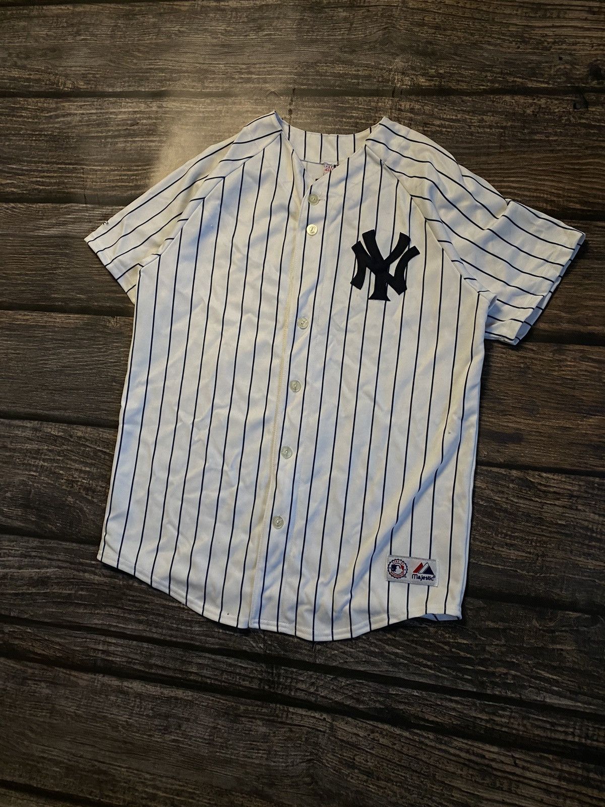 Other JOHNNY DAMON NEW YORK YANKEES BASEBALL JERSEY Size US L / EU 52-54 / 3 - 3 Thumbnail