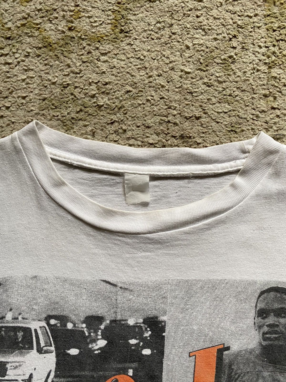 Rap Tees × Vintage Vintage OJ Simpson Rare Rap tee Size US L / EU 52-54 / 3 - 3 Thumbnail