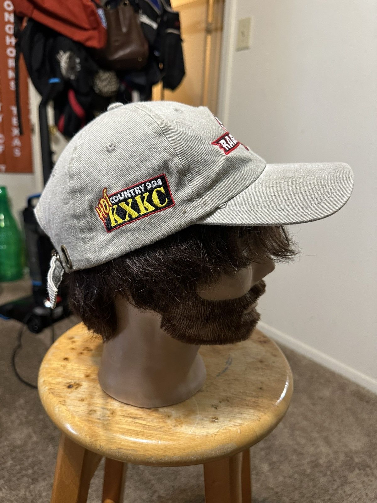 NCAA × Vintage Vintage NCAA University of Louisiana Ragin' Cajuns hat 90s Size ONE SIZE - 3 Thumbnail