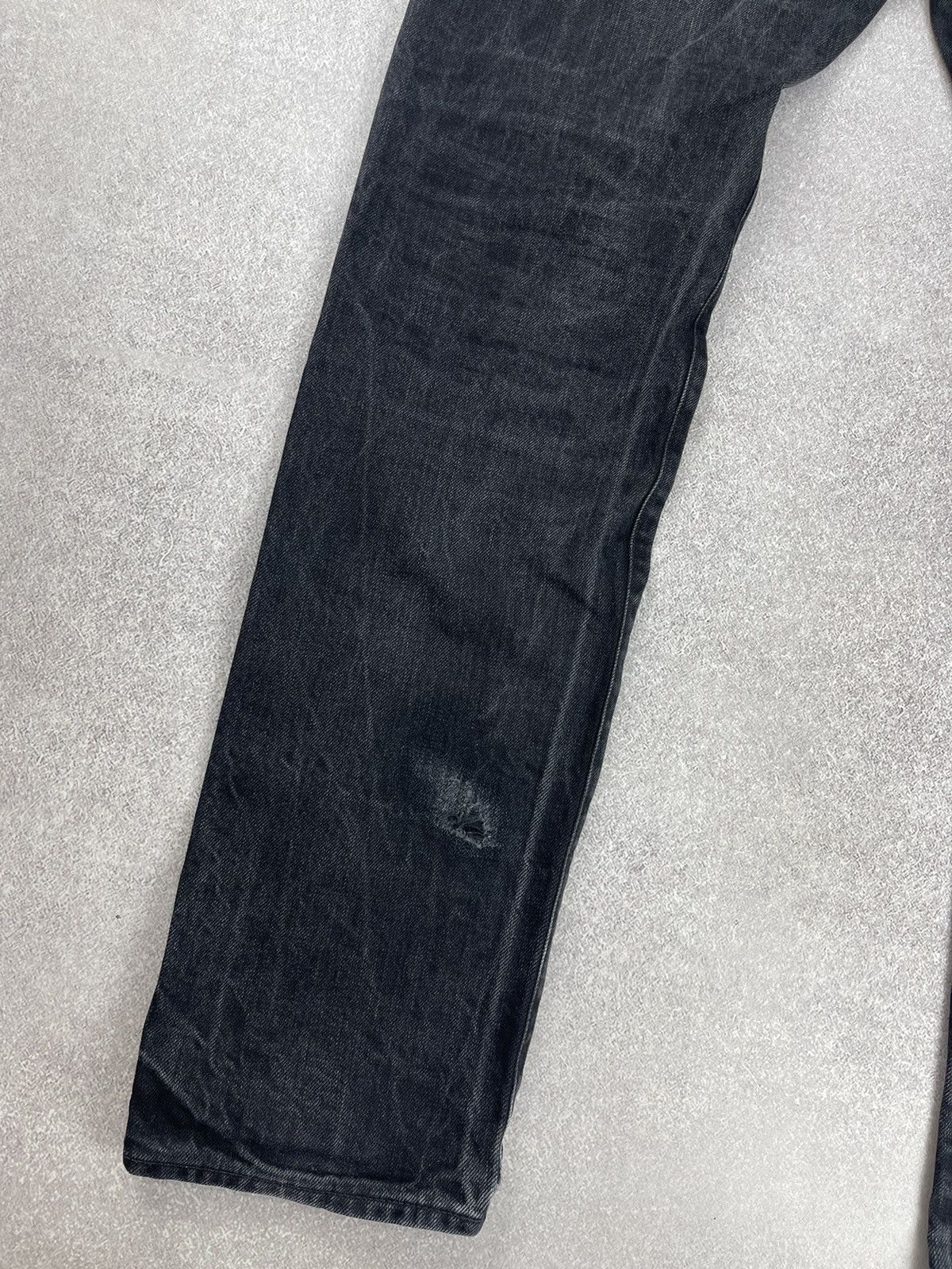 Tellason Vintage Tellason Selvedge Distressed Denim Jeans Size 33 Size US 33 - 14 Thumbnail