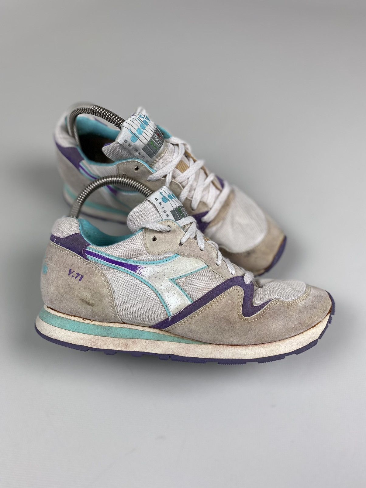 Diadora × Vintage Diadora vintage V.71 ladies shoes size 40 Size US 10 / IT 40 - 6 Thumbnail