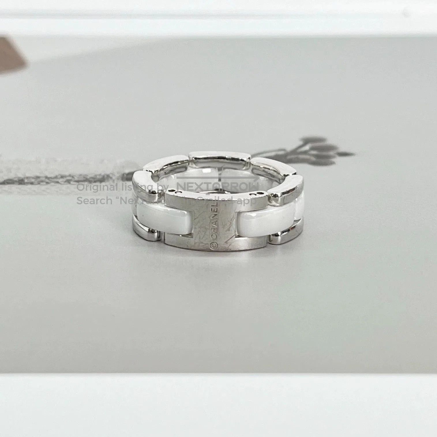 Chanel CHANEL ULTRA White Ceramic Ring Size 54/ Size ONE SIZE - 3 Thumbnail