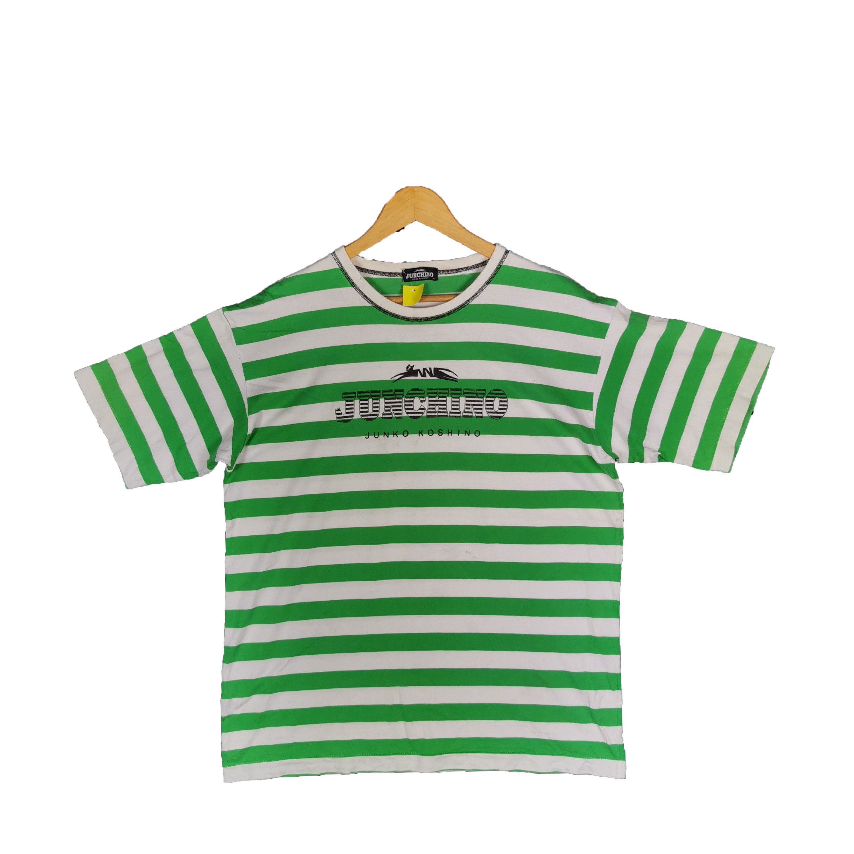 Junko Shimada Vintage 90's Junko Koshino T-shirt Japan Crewneck Tees Size US L / EU 52-54 / 3 - 1 Thumbnail