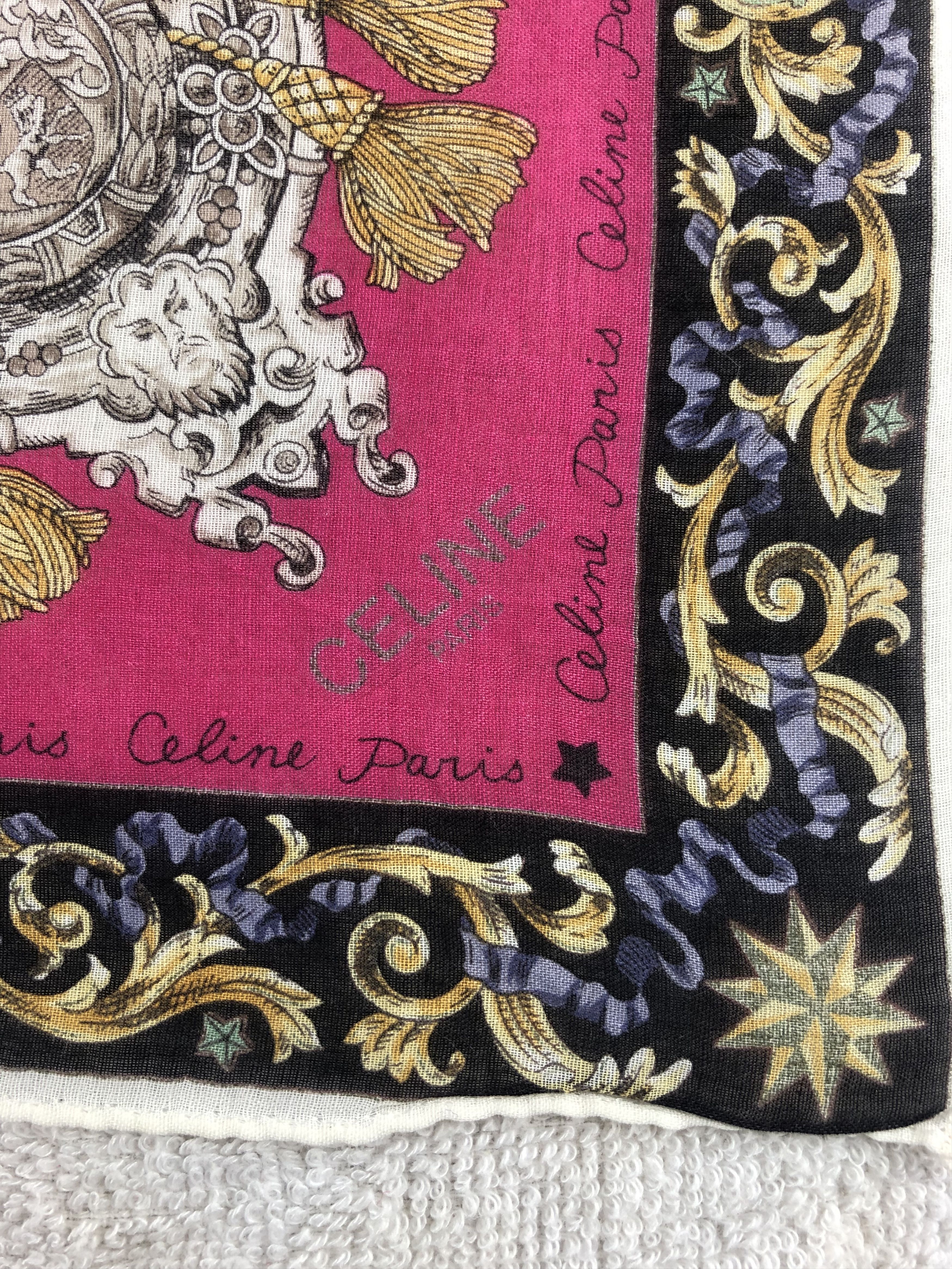 Celine Celine Handkerchief / Bandana / Neckerchief Size ONE SIZE - 5 Thumbnail