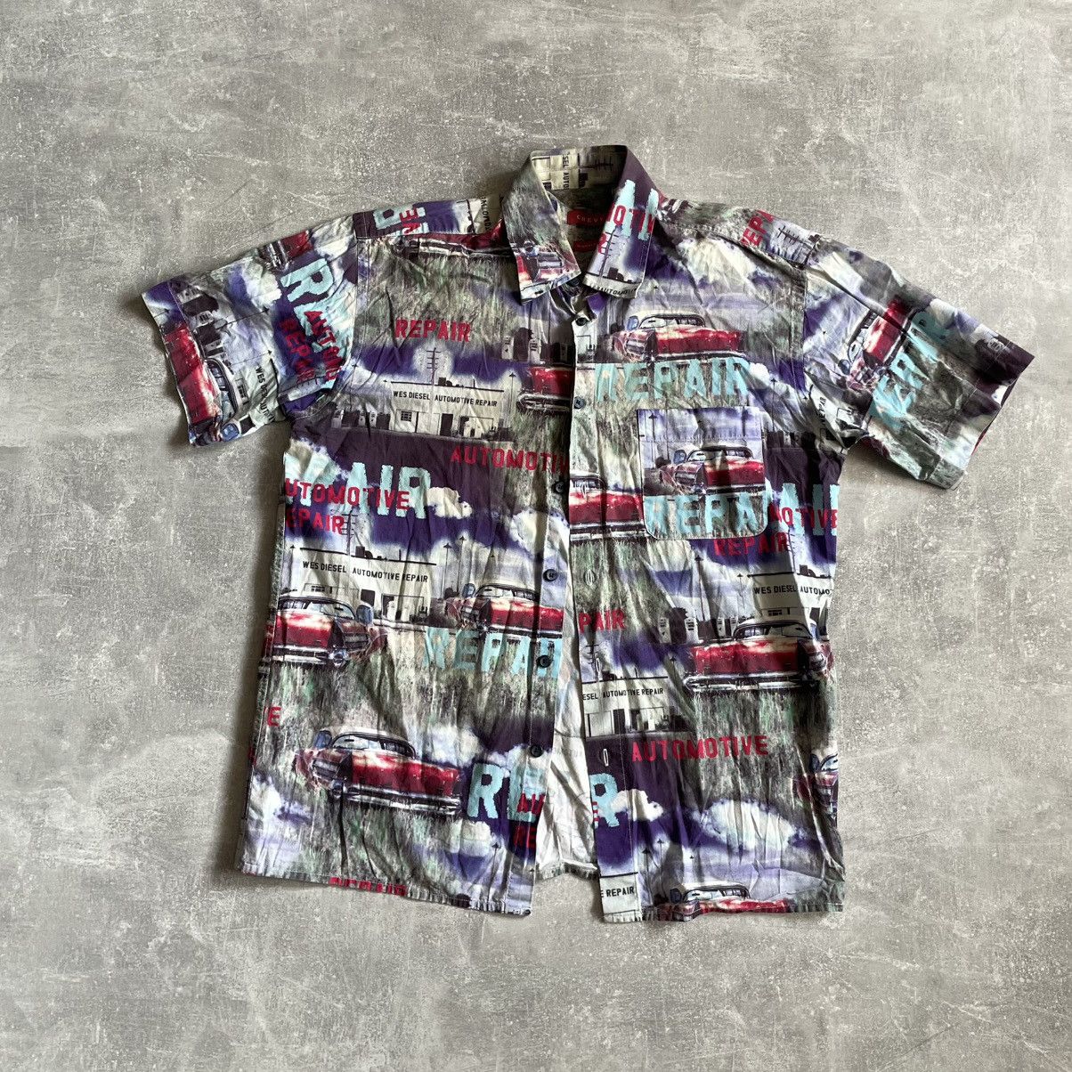 Other Vintage 90s Chevy Unforgettable Shirt flannel tee diesel cor Size US L / EU 52-54 / 3 - 1 Thumbnail