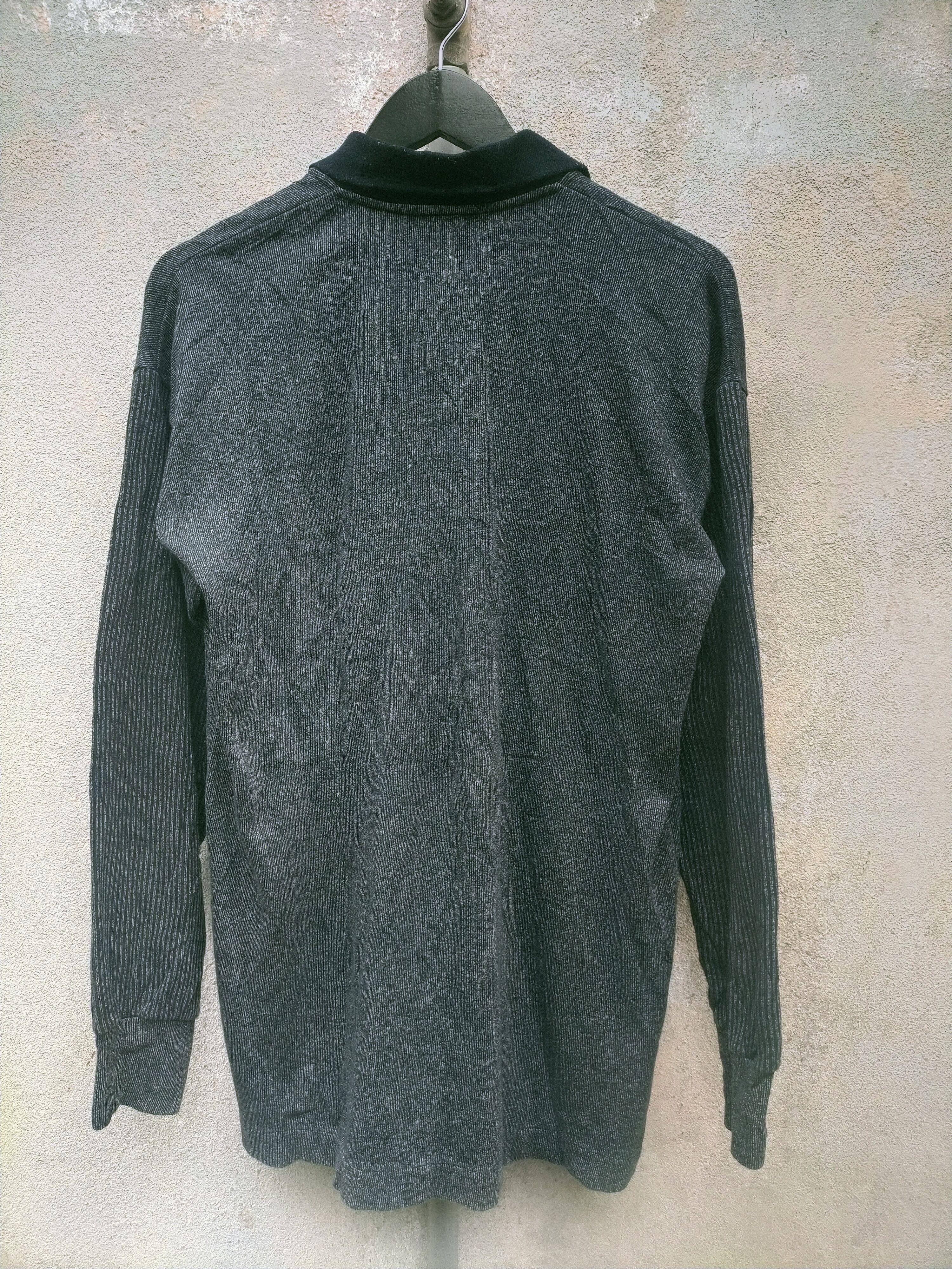 Comme des Garcons × Vintage 🔥 Vintage 90s Comme des Garcons Half Zip Tshirt Size US L / EU 52-54 / 3 - 3 Thumbnail